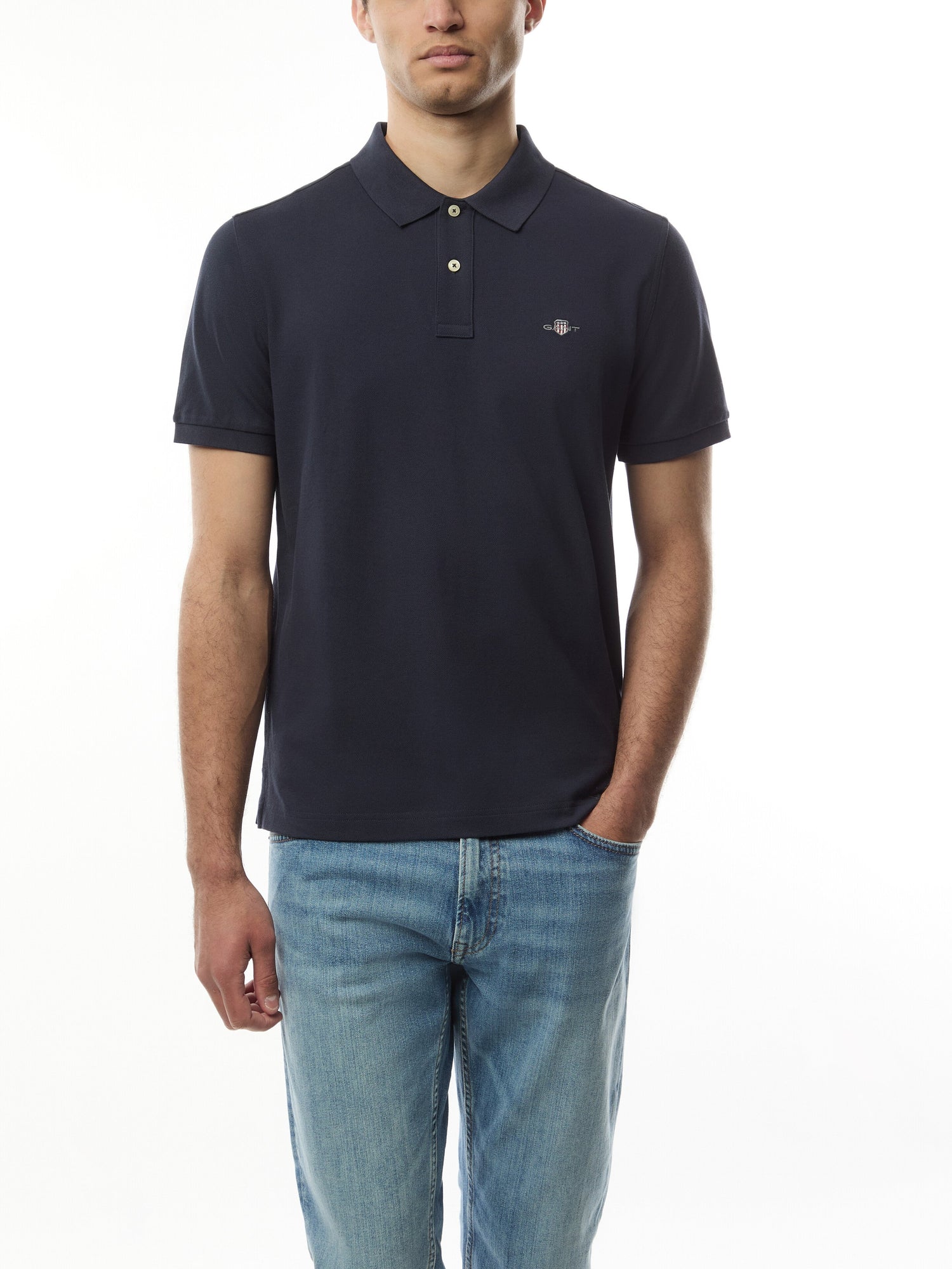 Shield Pique Polo T-Shirt