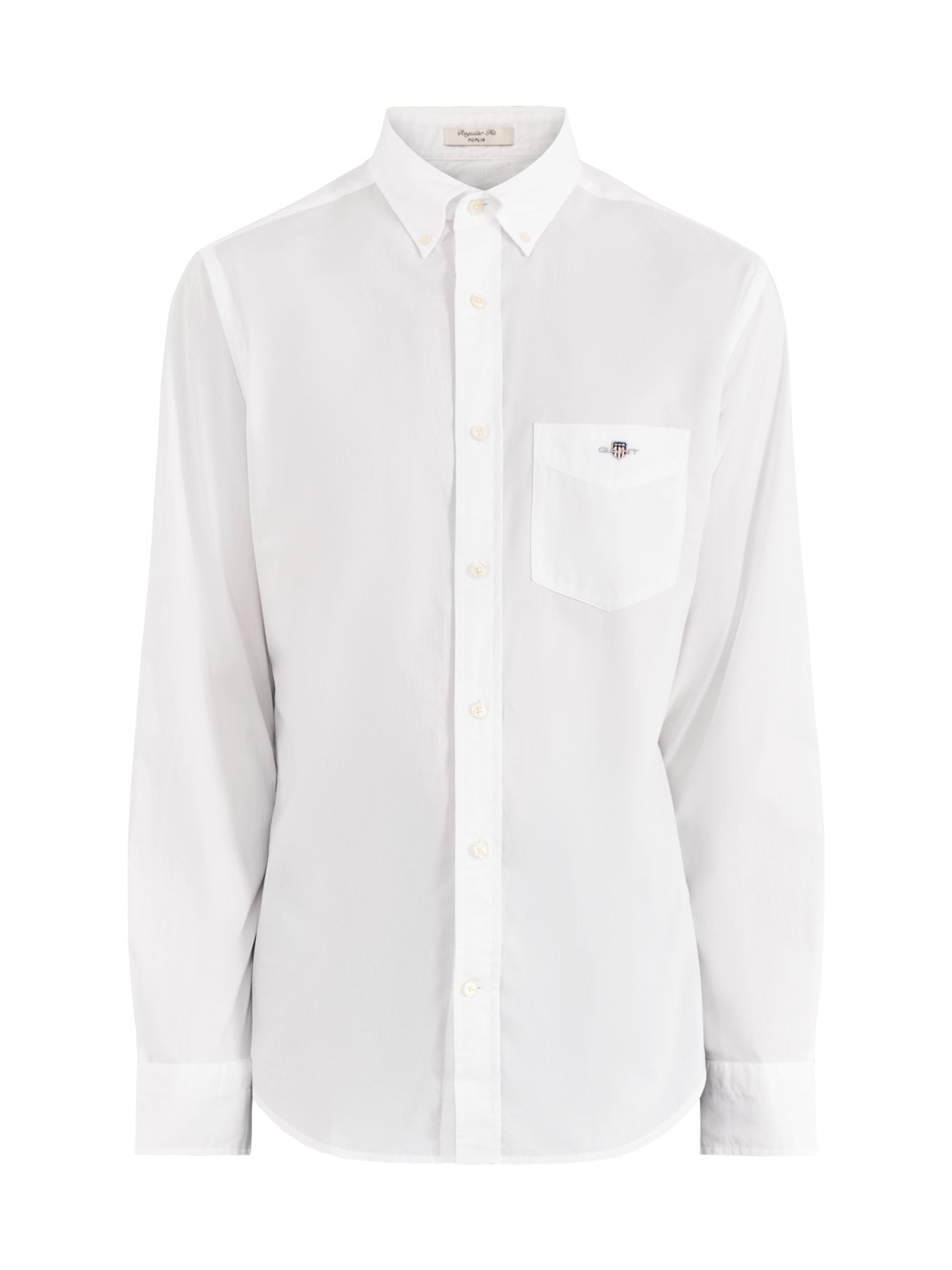 Regular Fit Poplin Shirt White