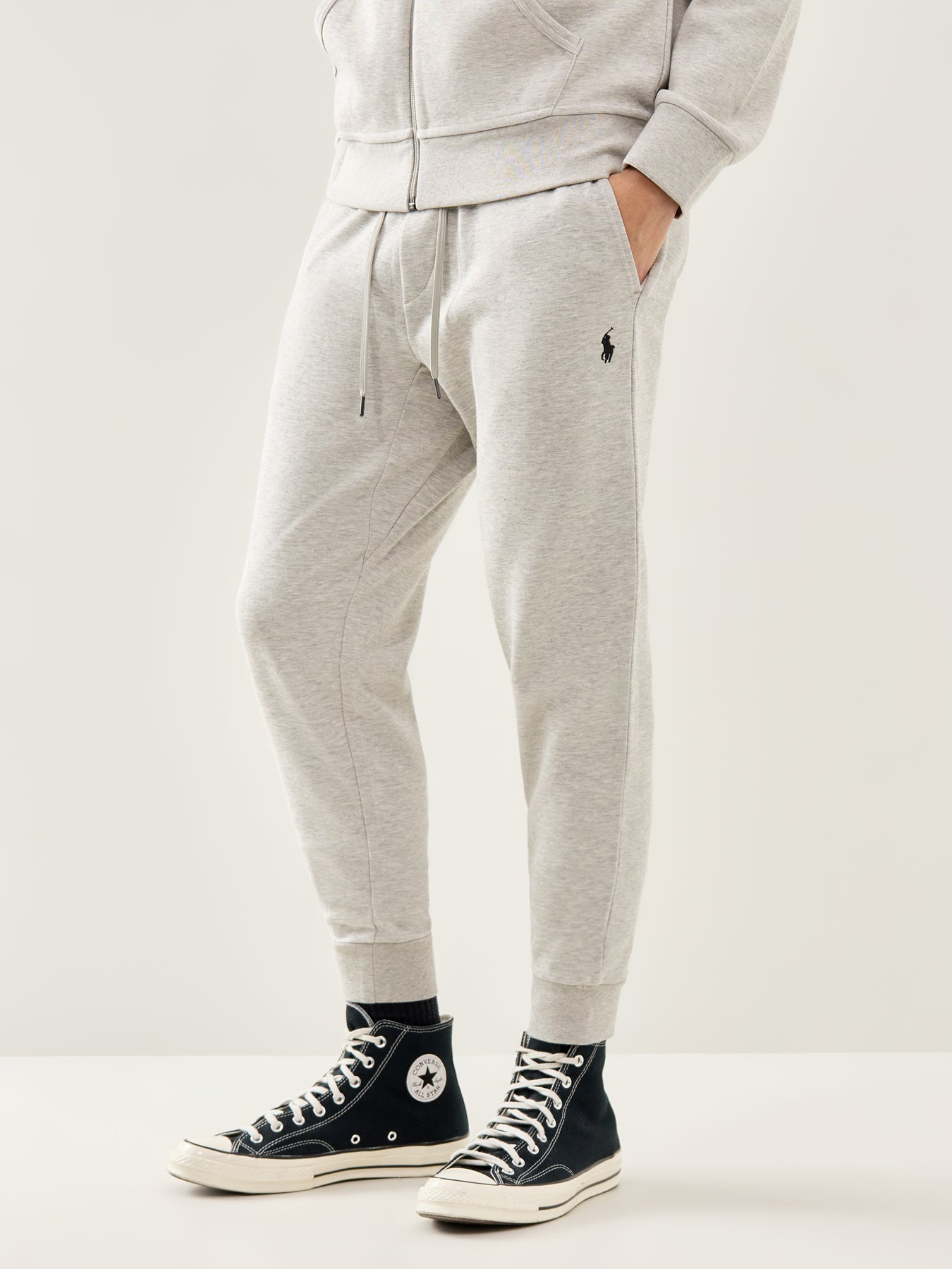 Double Knit Joggers Lt Sport Heather