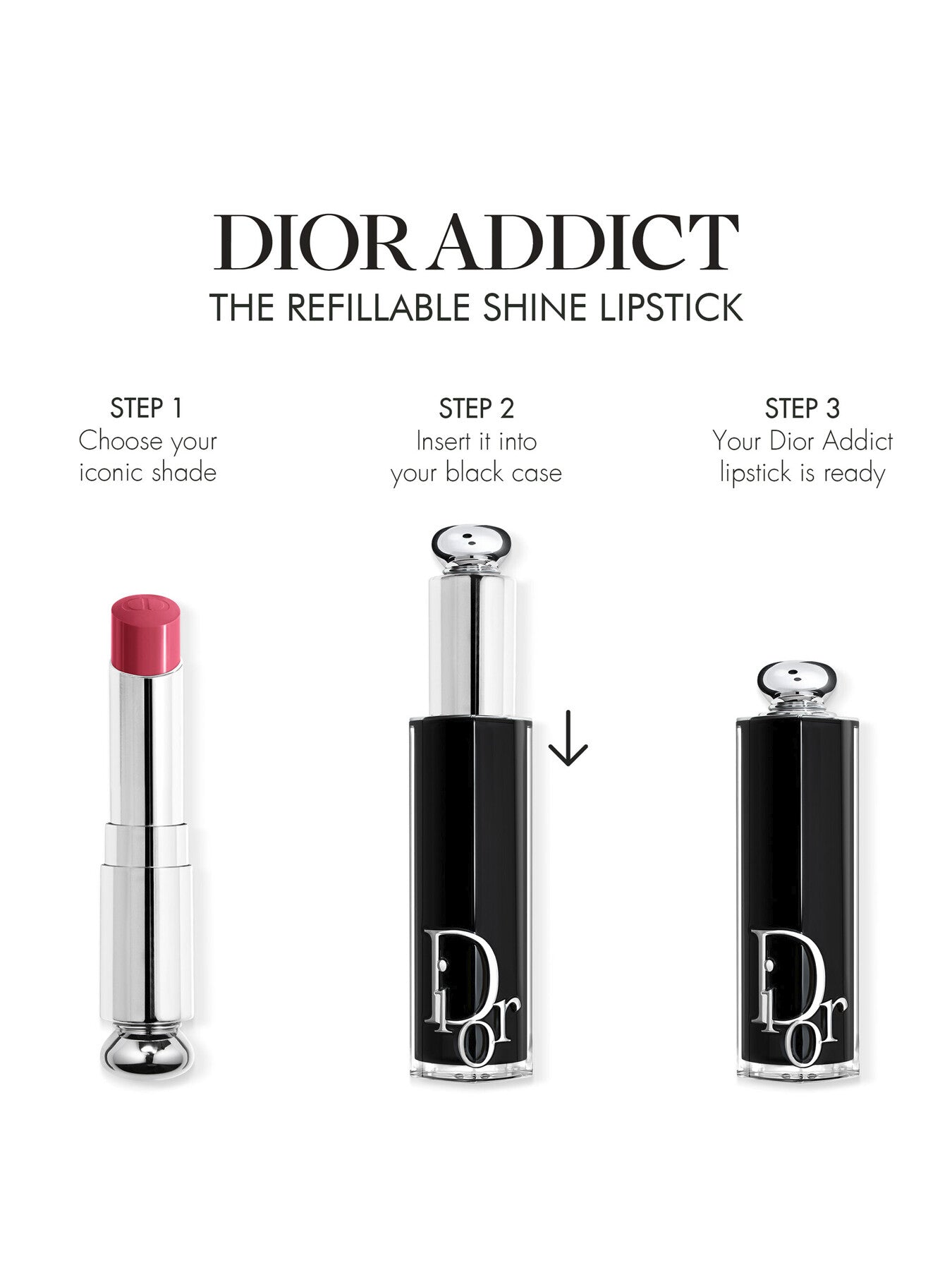 Dior Addict Shine Refillable Lipstick