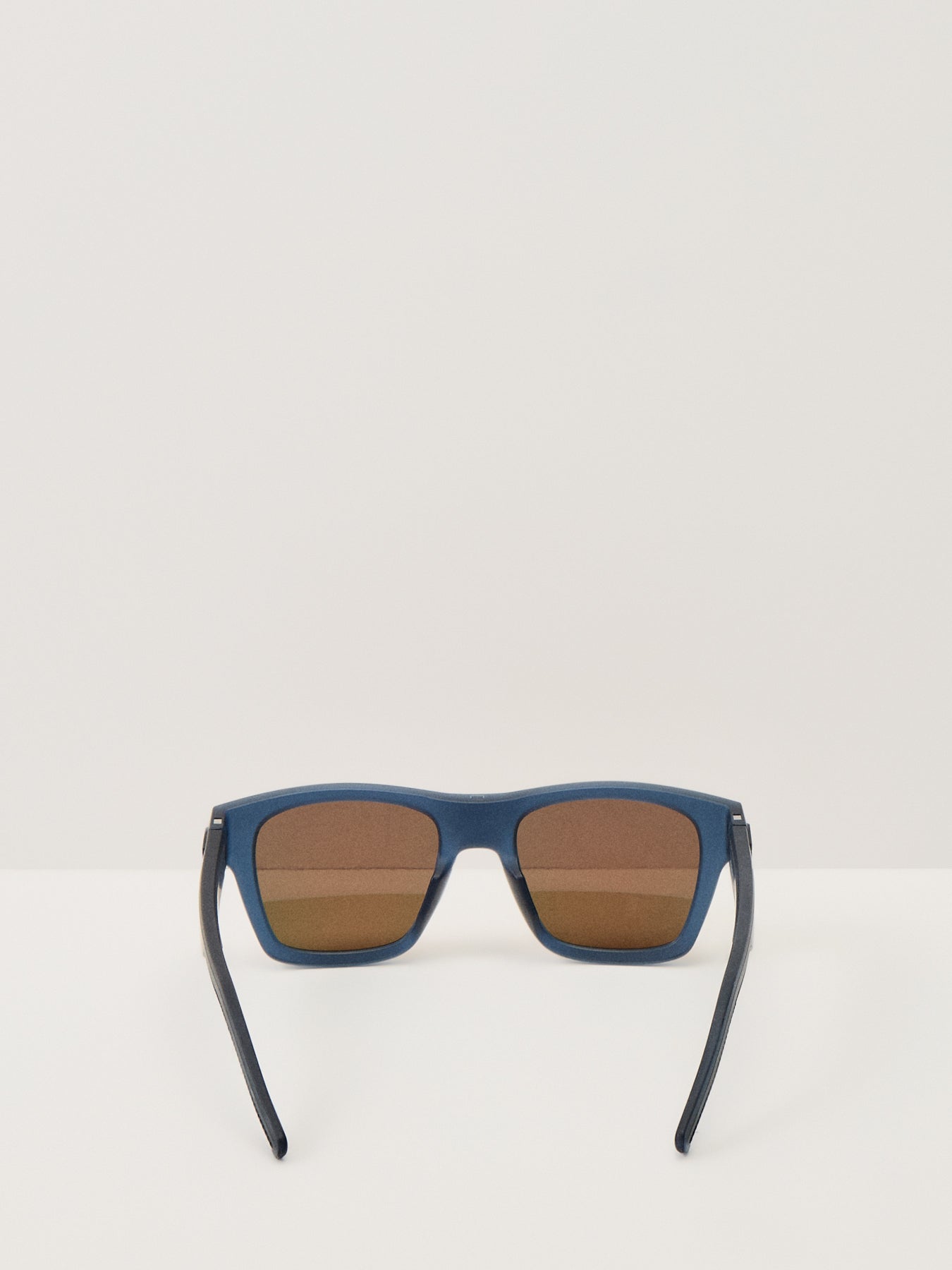 1975S Mens Rectangular Mirrored Sunglasses