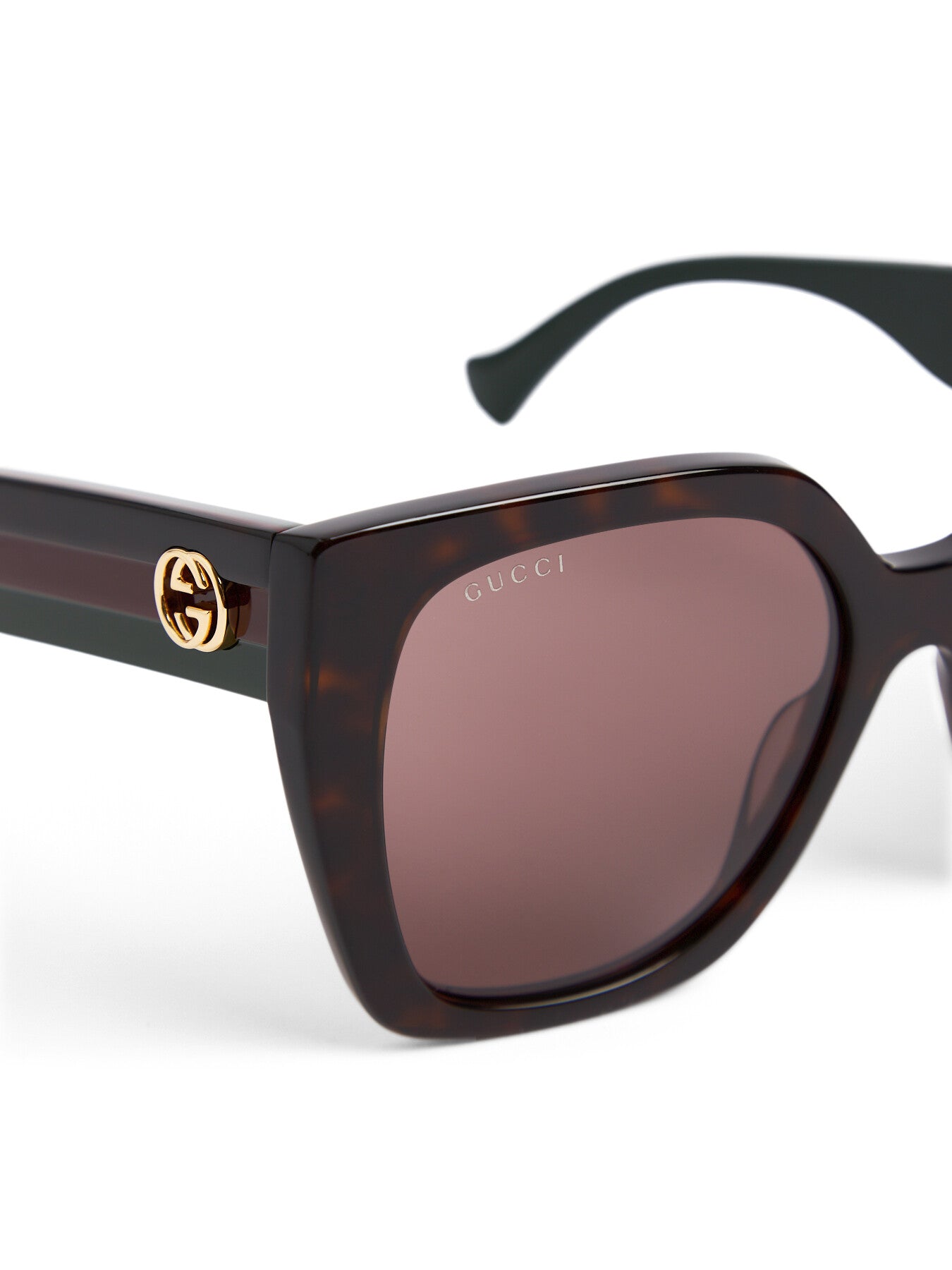 GG1300S Gucci Stripe Recycled Acetate Sunglasses