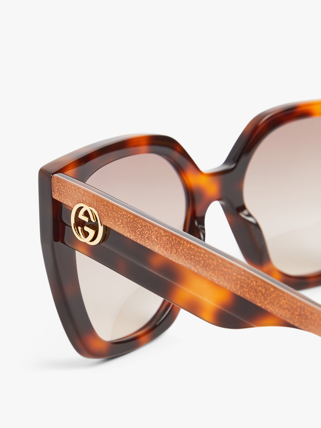 GG1300S Gucci Stripe Recycled Acetate Sunglasses