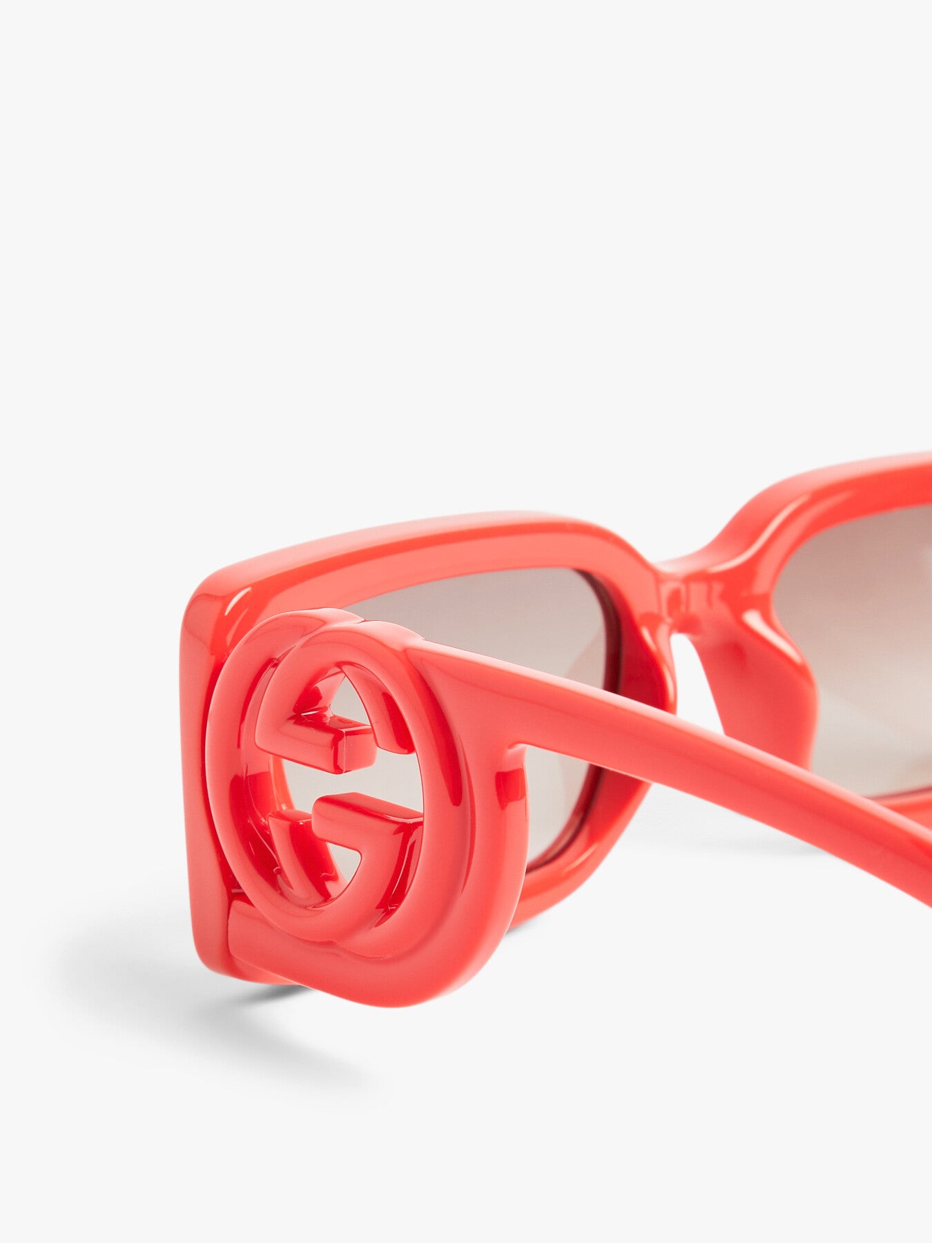 GG1325S Slim Frame Open Logo Sunglasses