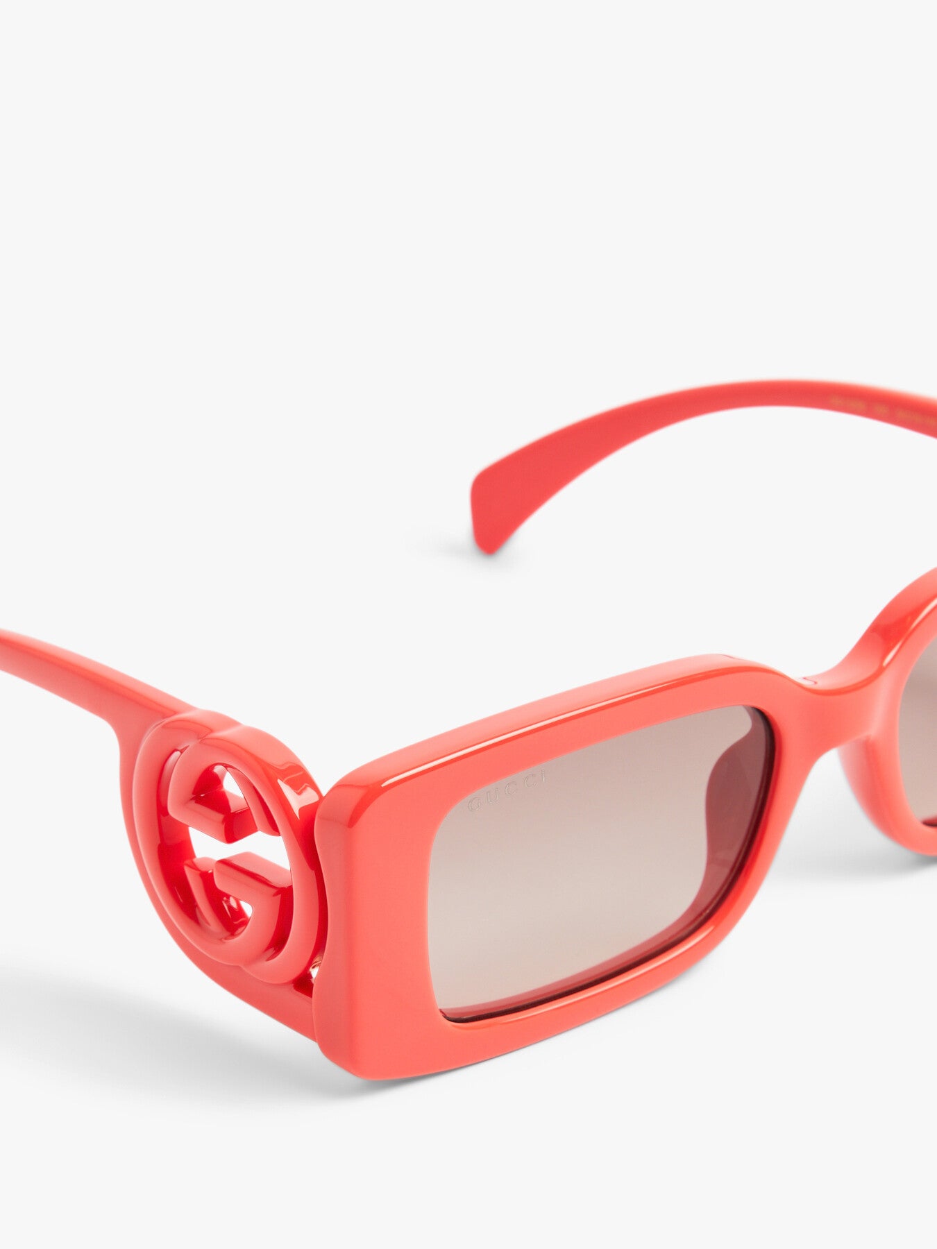 GG1325S Slim Frame Open Logo Sunglasses