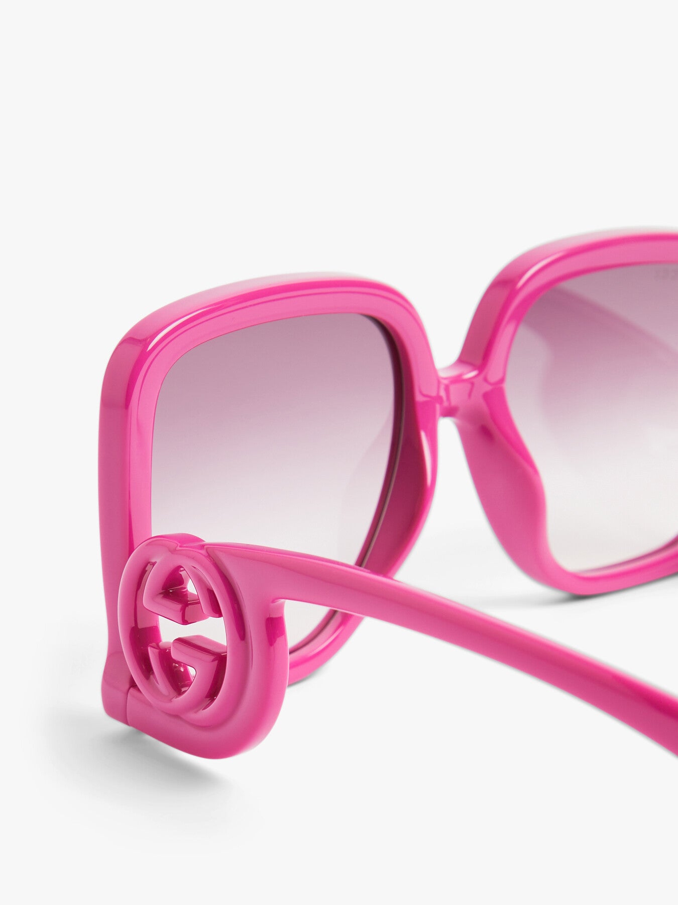 GG1326S Oversized Open Logo Sunglasses