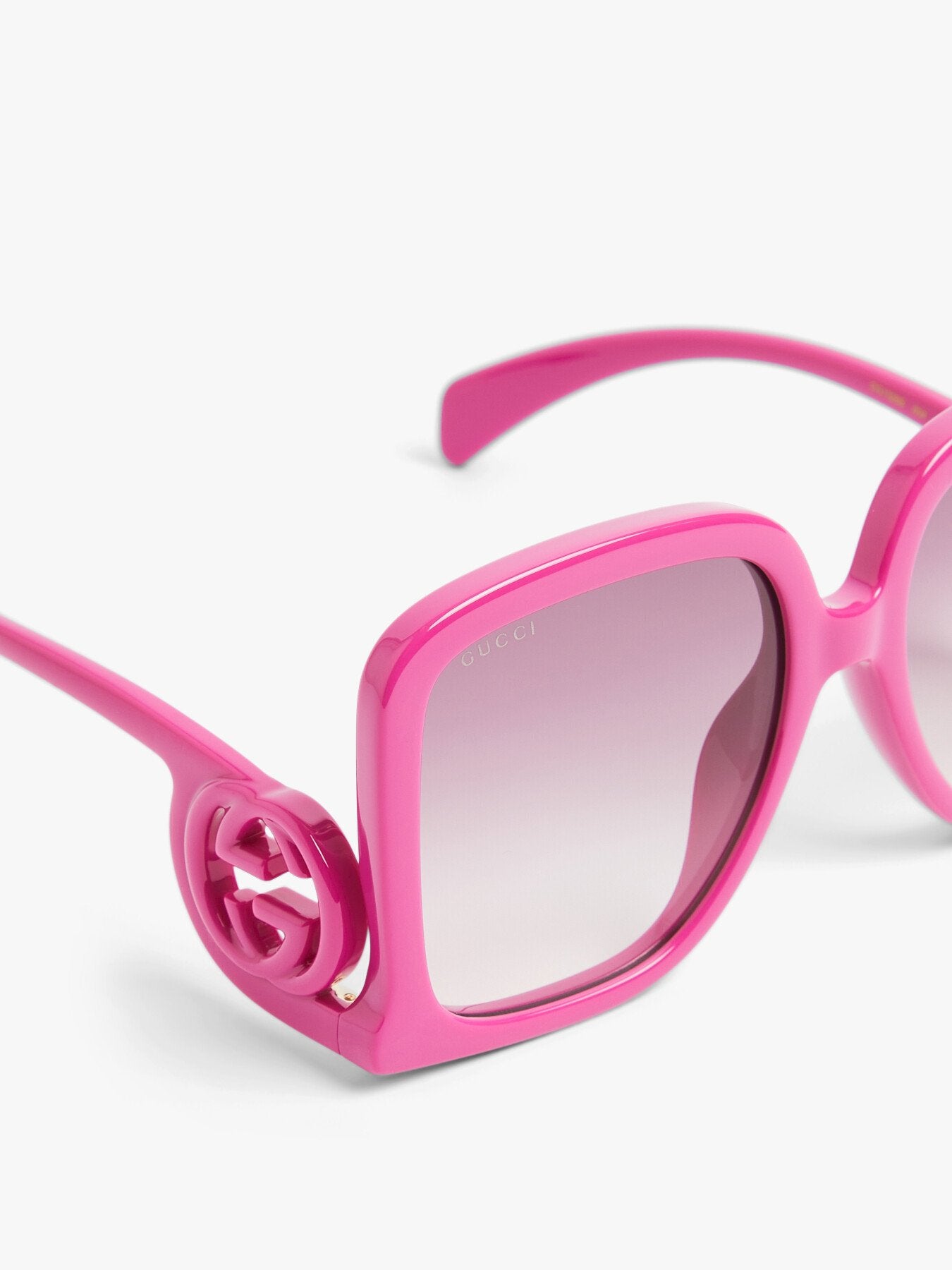 GG1326S Oversized Open Logo Sunglasses