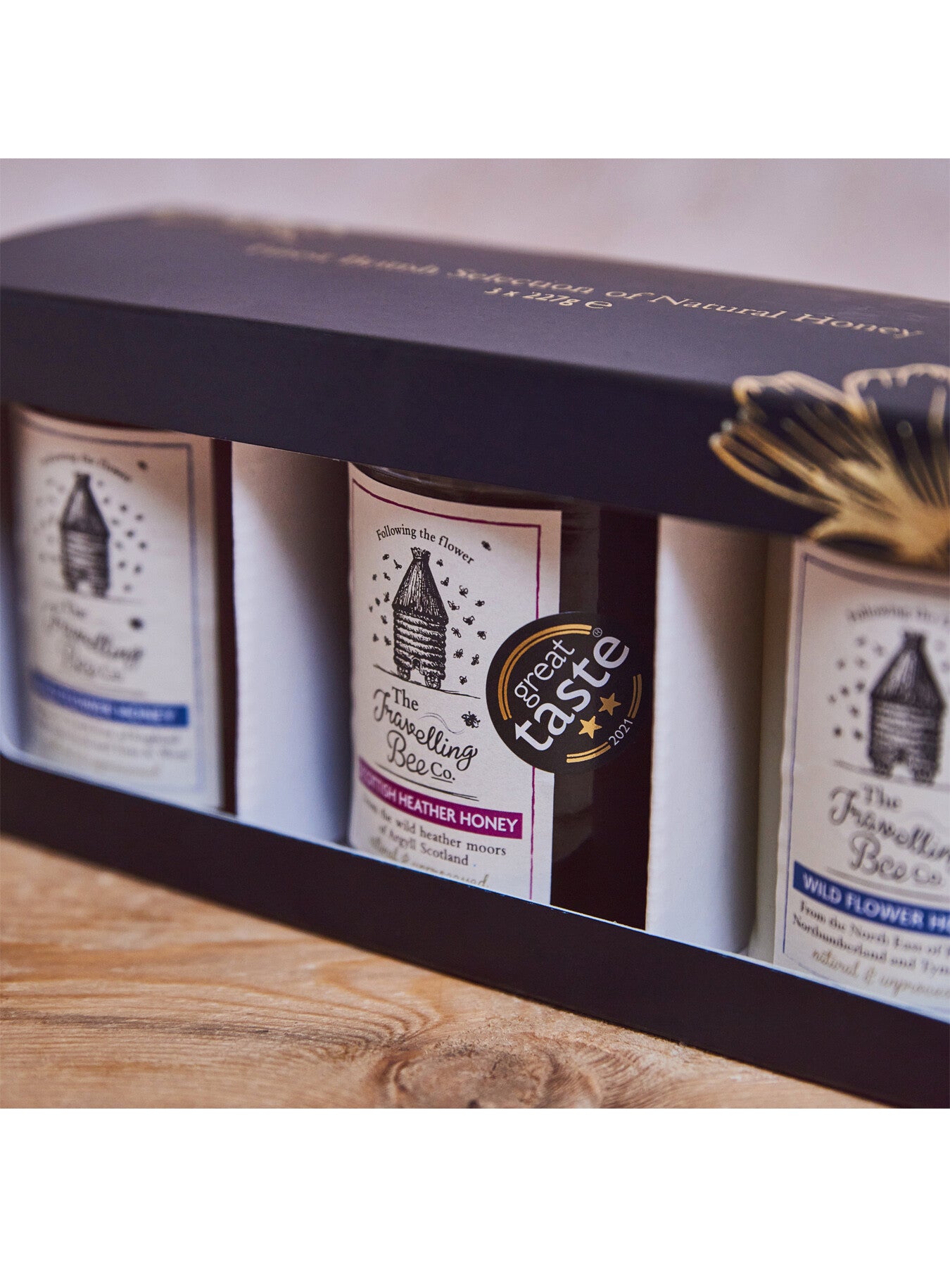 British Selection of Natural Honey 3x227g