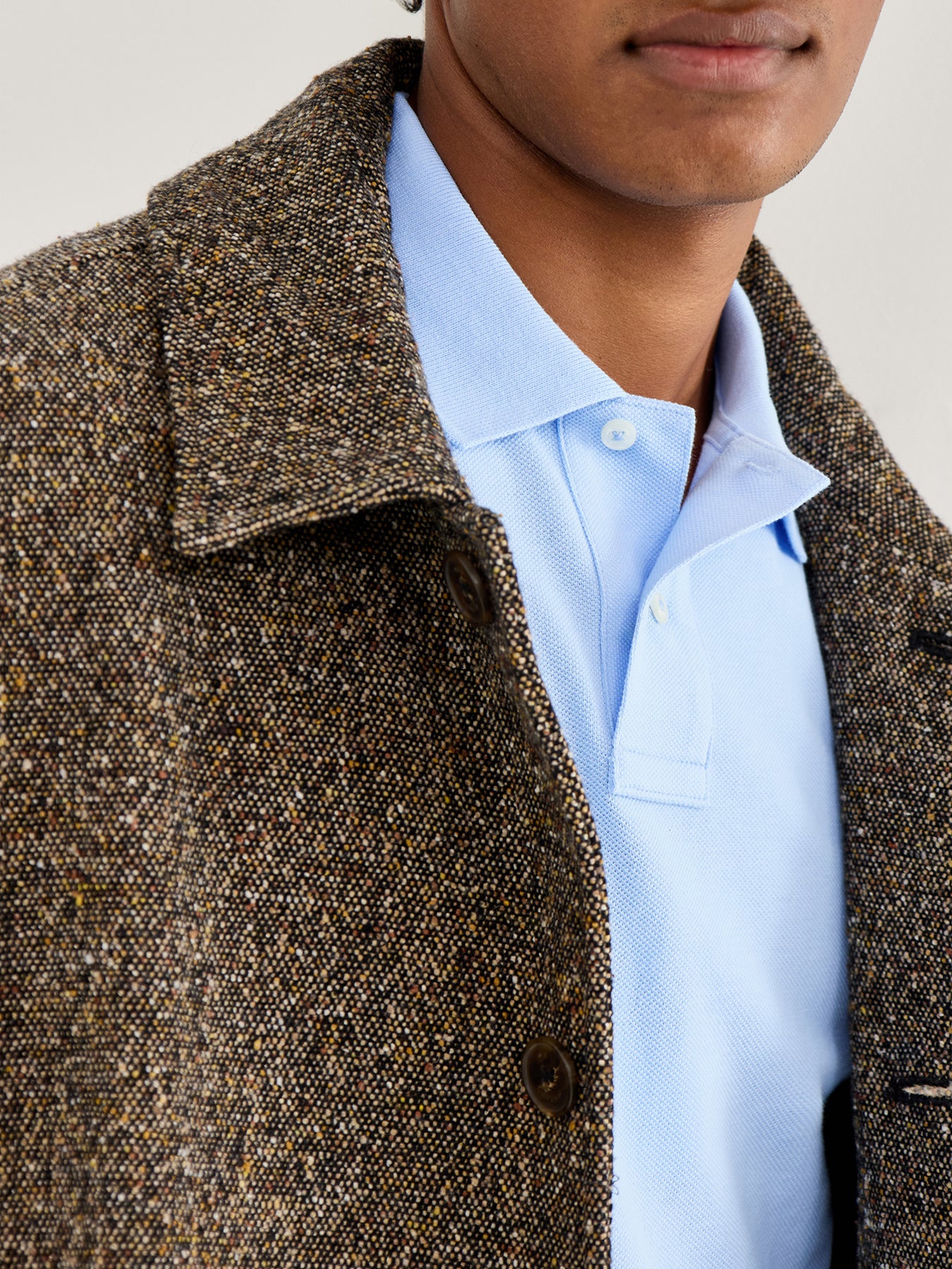 Custom Fit Polo Top Ellite Blue