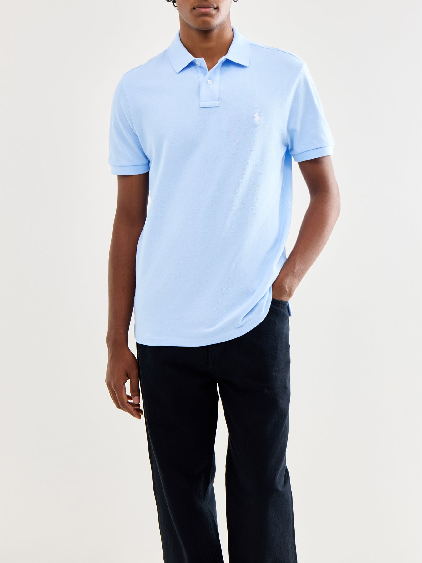 Custom Fit Polo Top Ellite Blue