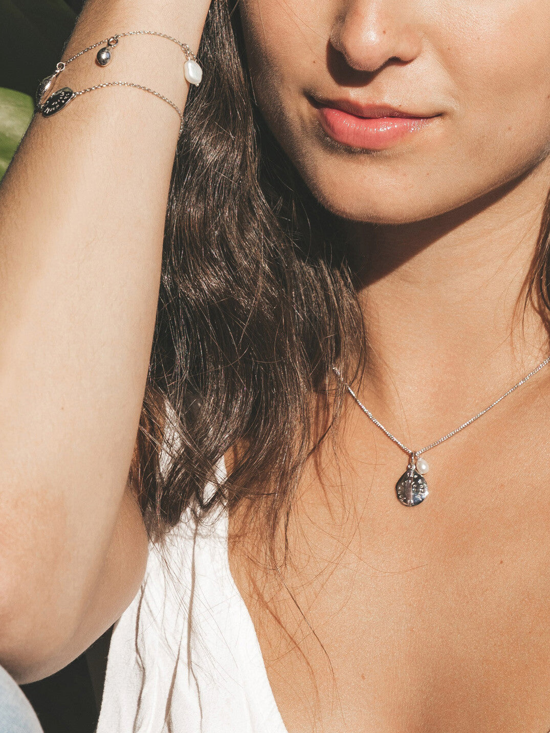 World is Your Oyster Micro Necklace