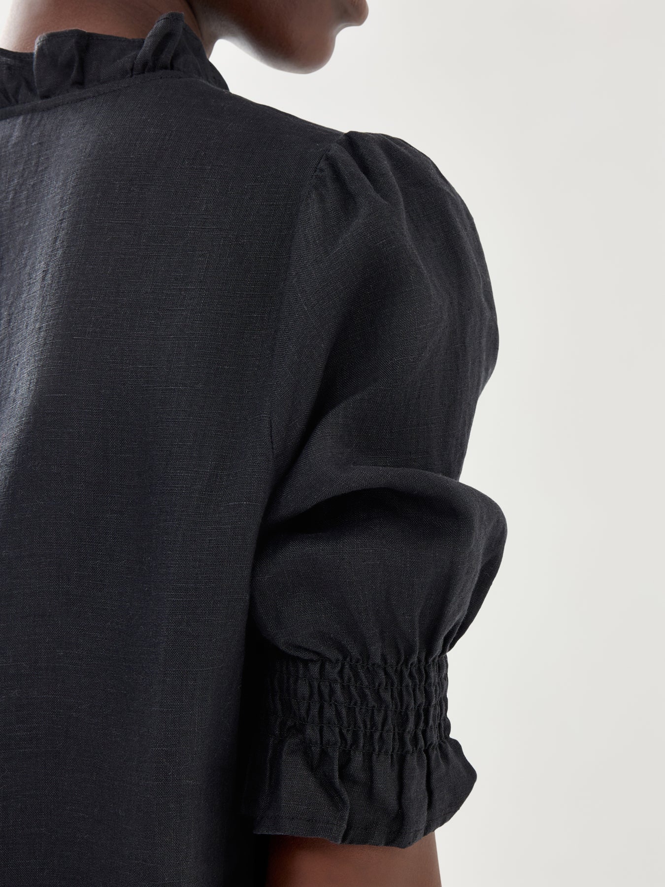 Nydela 1/2 Sleeve Linen Dress