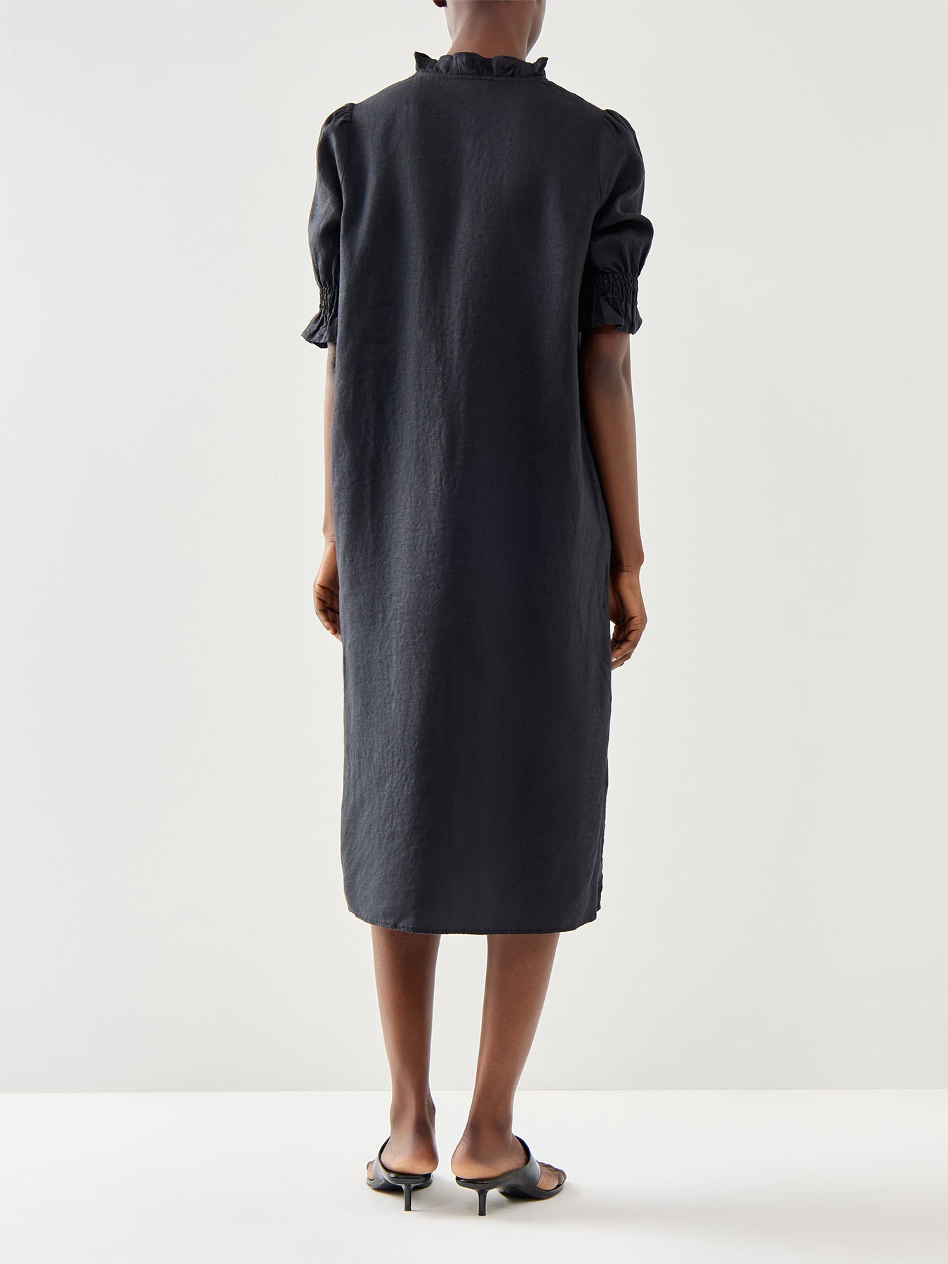 Nydela 1/2 Sleeve Linen Dress
