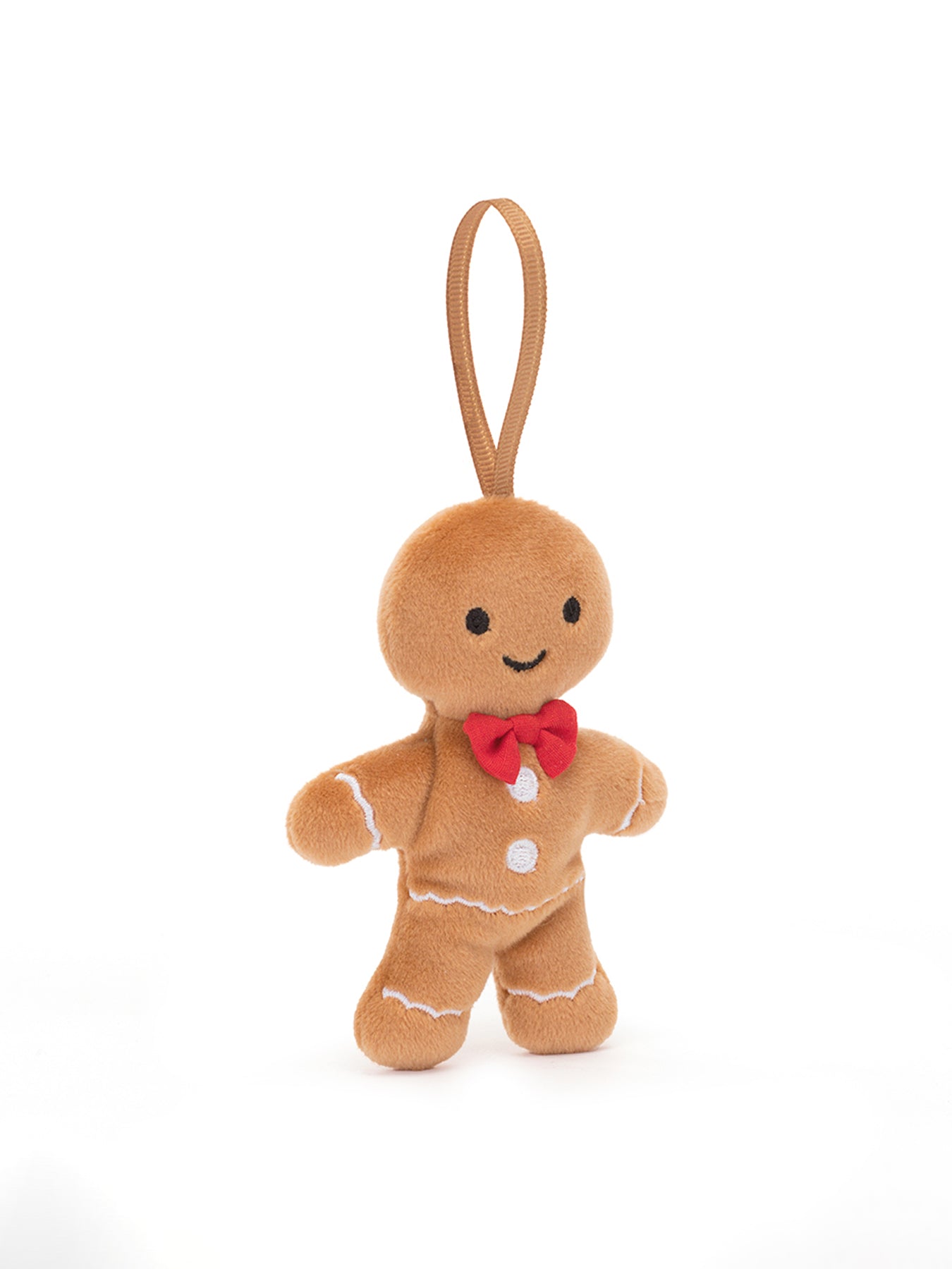 Festive Folly Gingerbread Fred Hanging Decoration