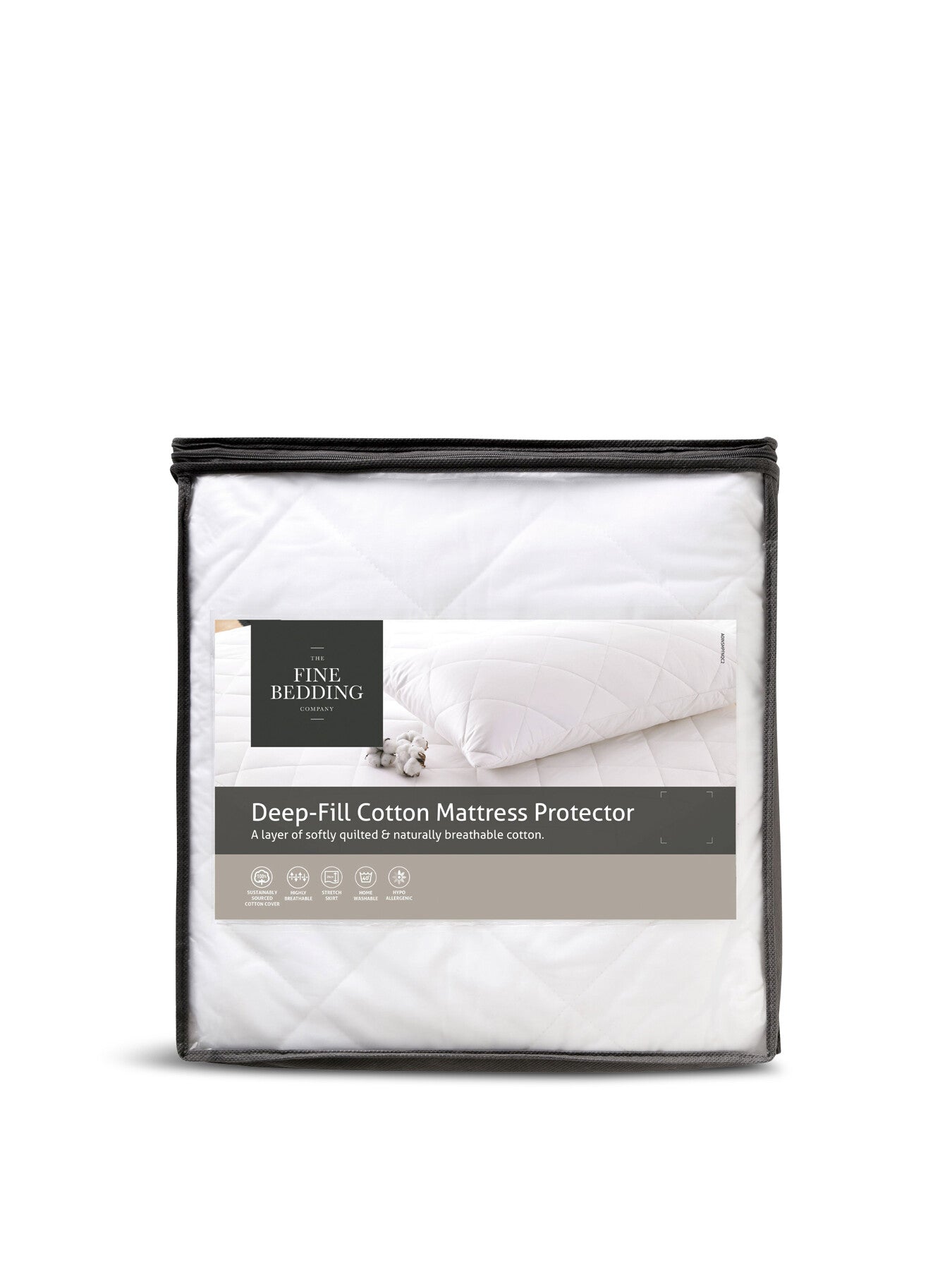 Deep Fill Cotton Mattress Protector