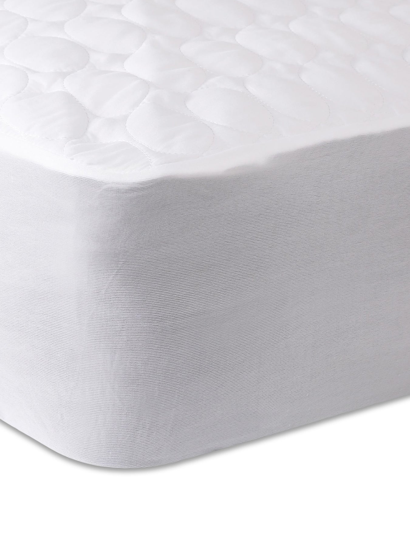 Deep-Fill Cotton Mattress Protector Superking
