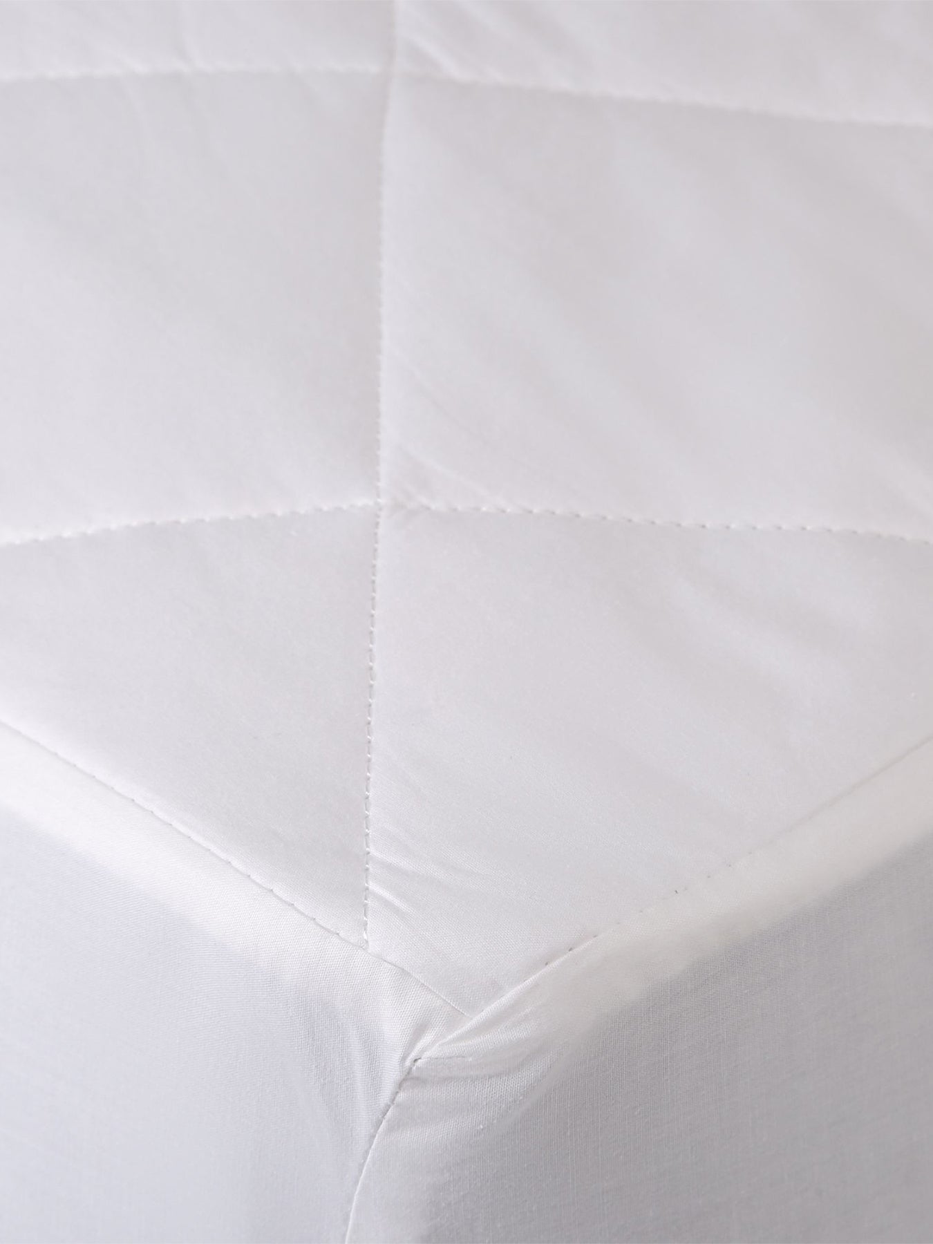 Deep-Fill Cotton Mattress Protector Superking
