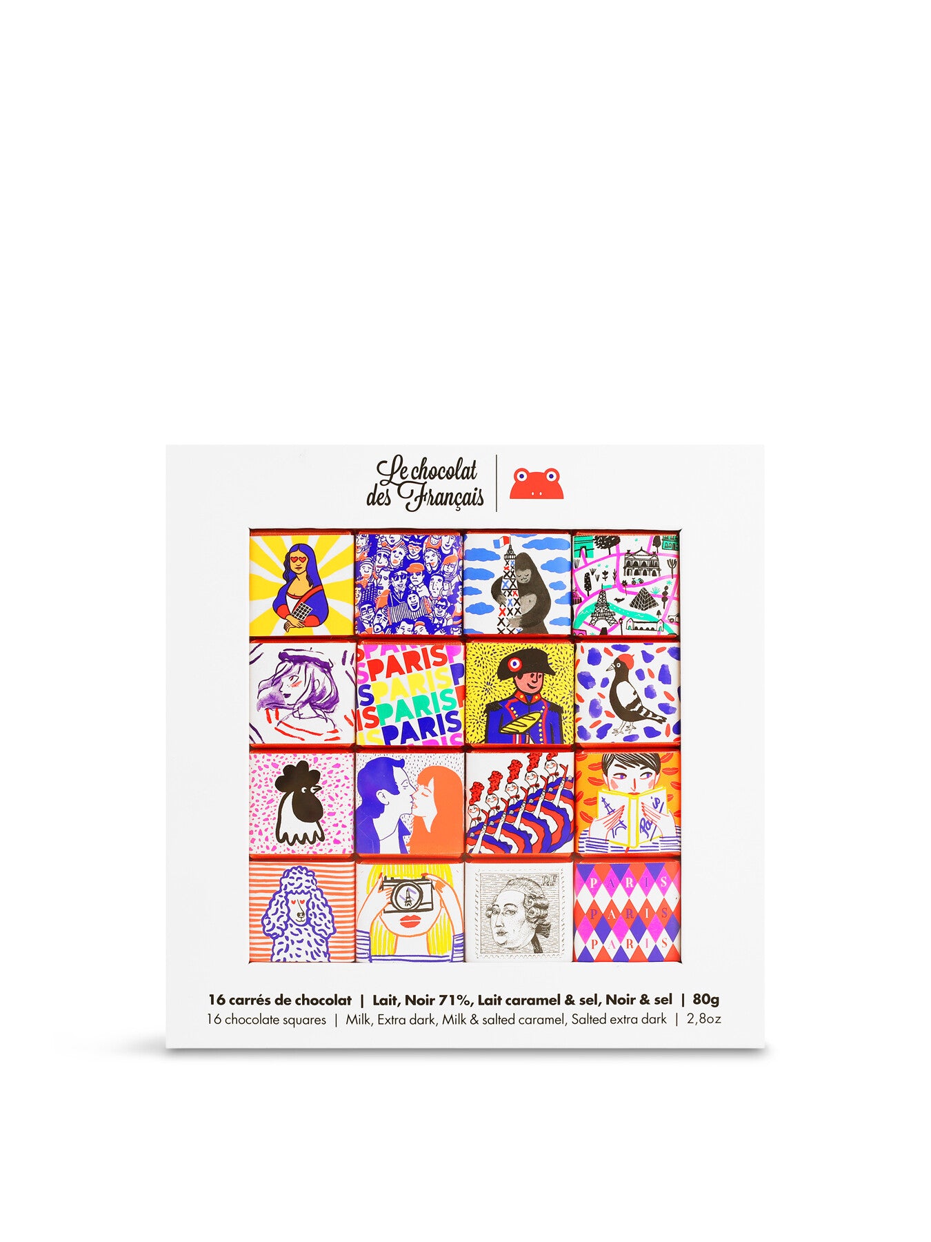 Art Box Chocolate Squares 16 Pieces