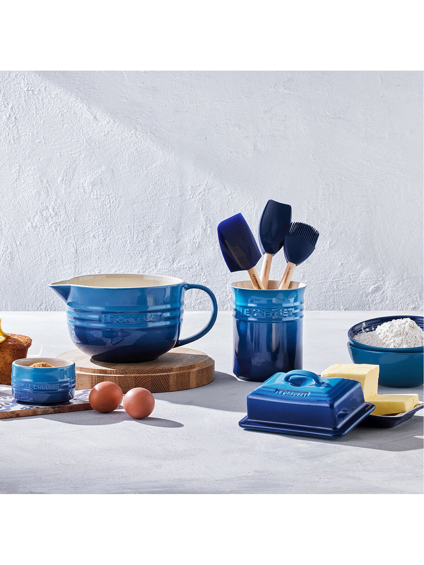 Stoneware Small Utensil Jar