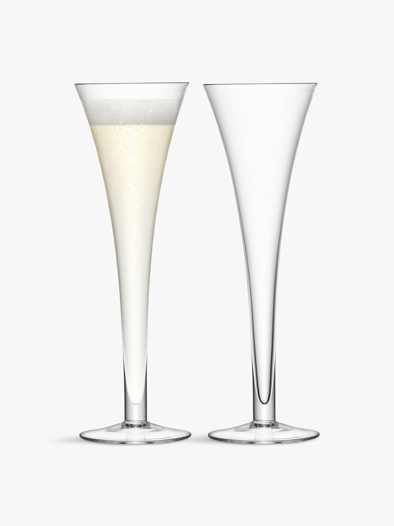 Bar Hollow Stem Flute Set of 2