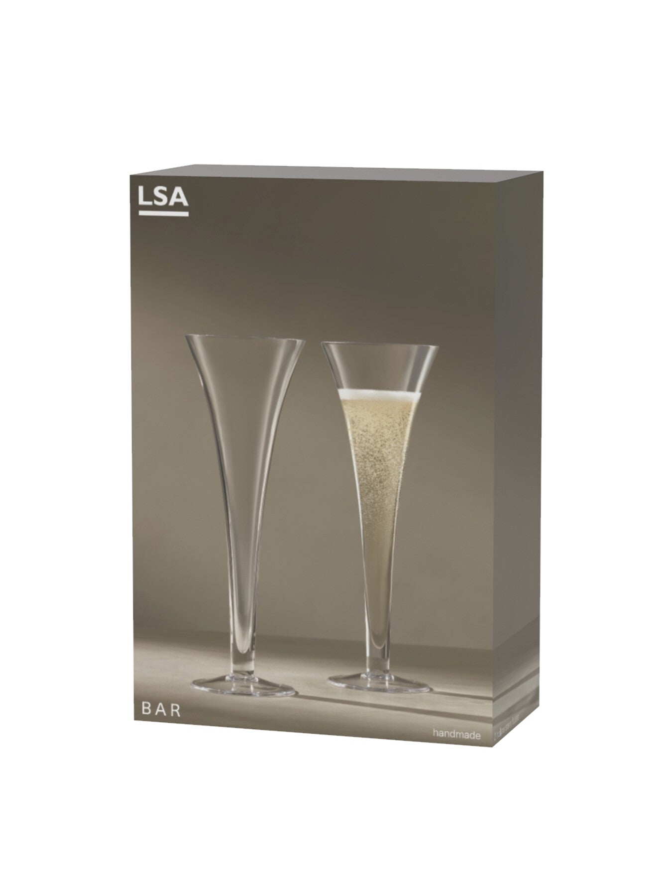 Bar Hollow Stem Flute Set of 2