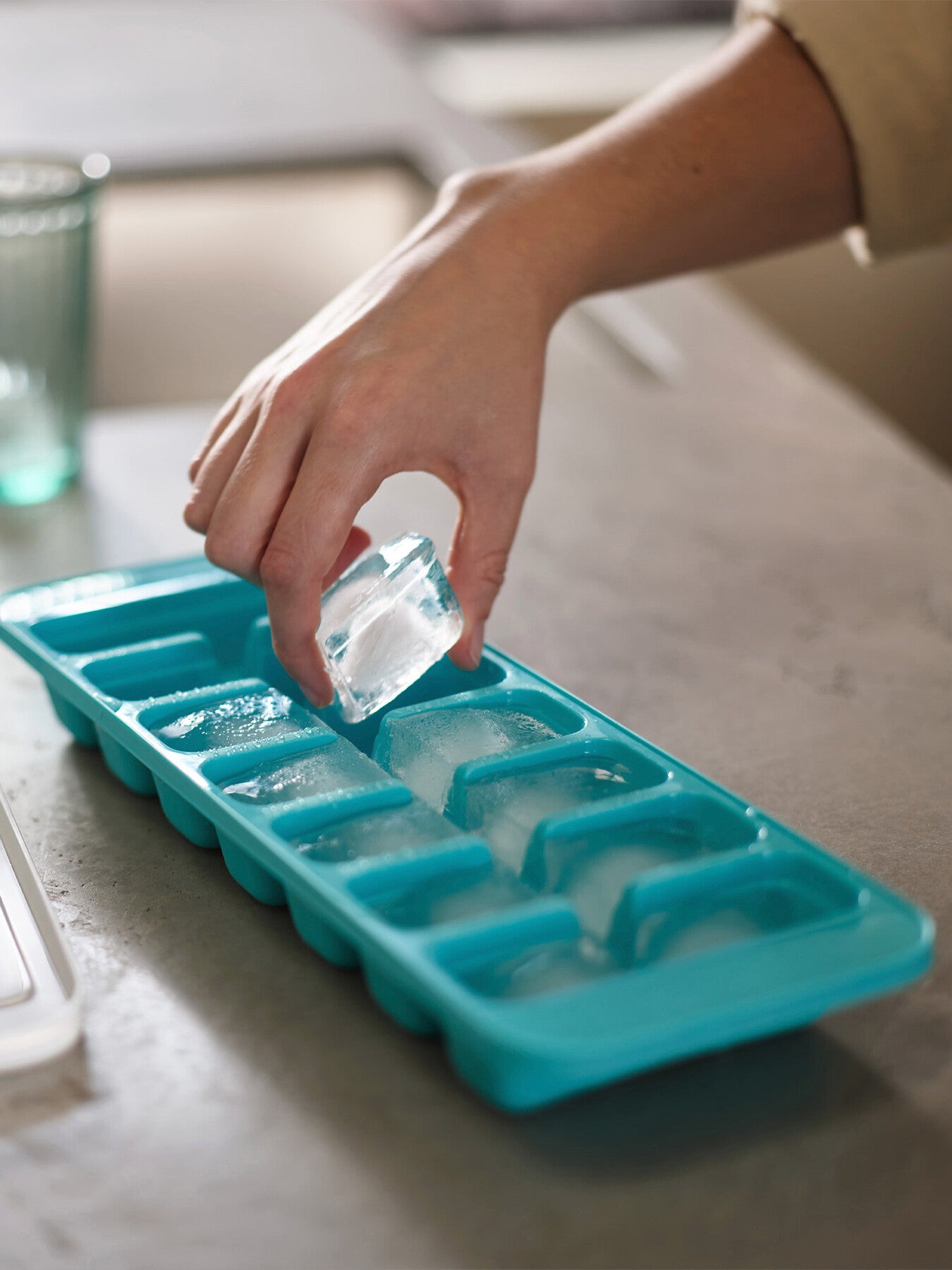 Flow Easy Fill Ice Cube Tray 2 Pack