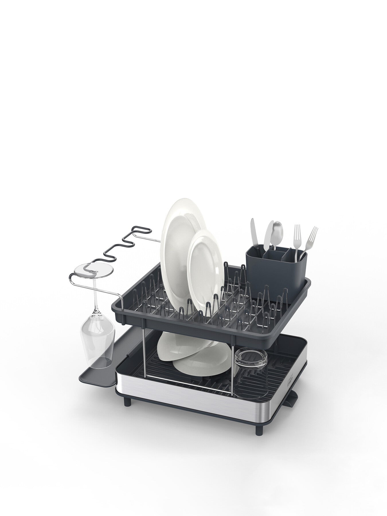 Excel Steel 2 Tier Dish Rack