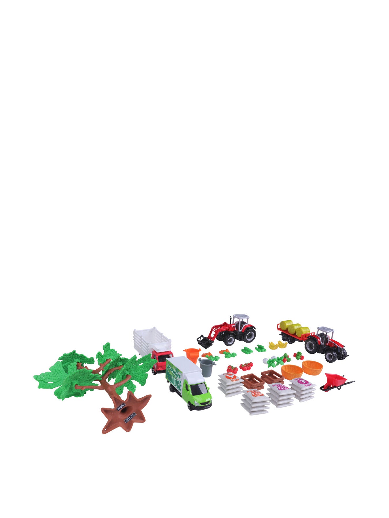 Mini Working Machines - Super Farm Set Massey Ferguson