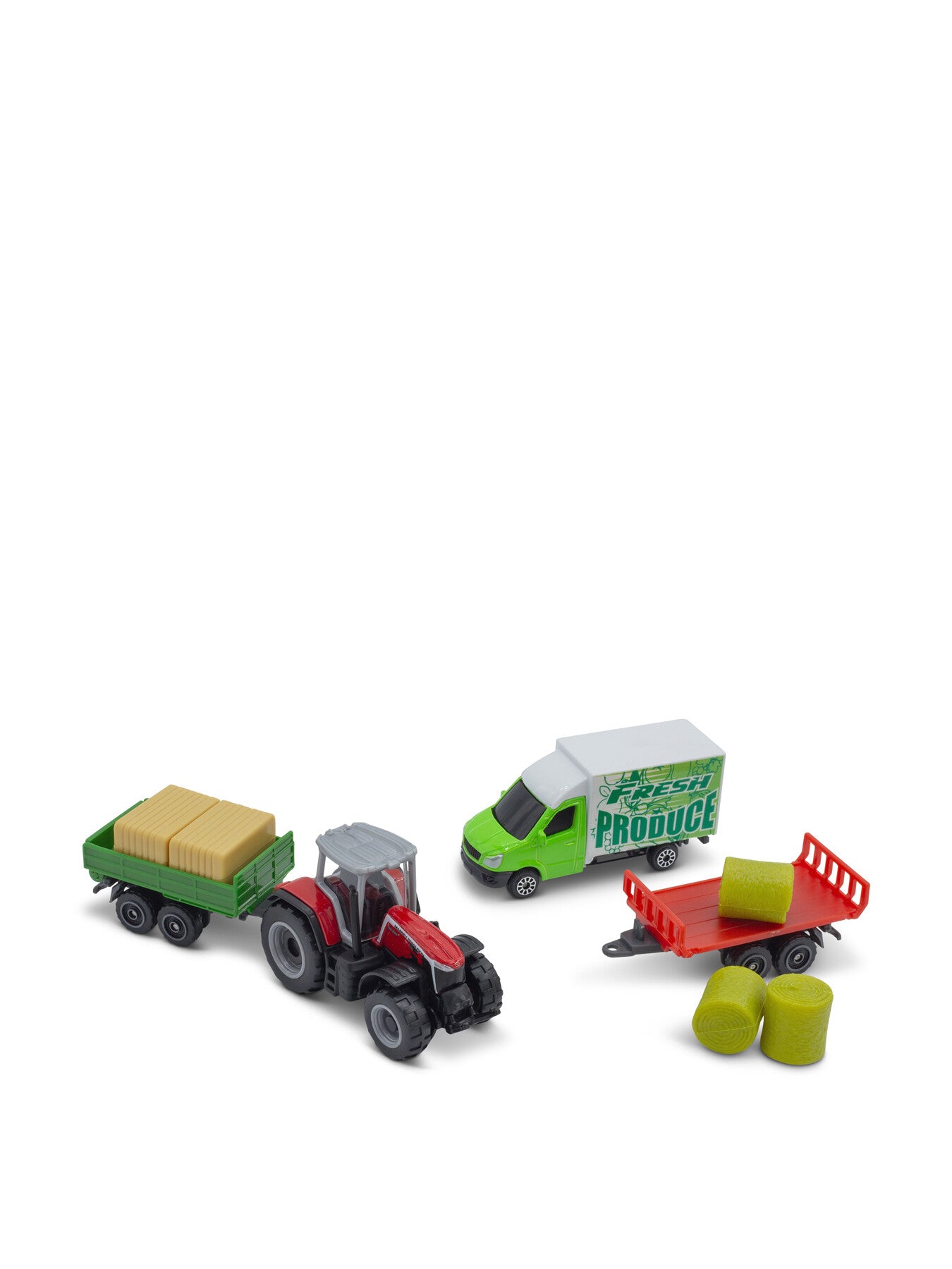 Mini Working Machines - Super Farm Set Massey Ferguson