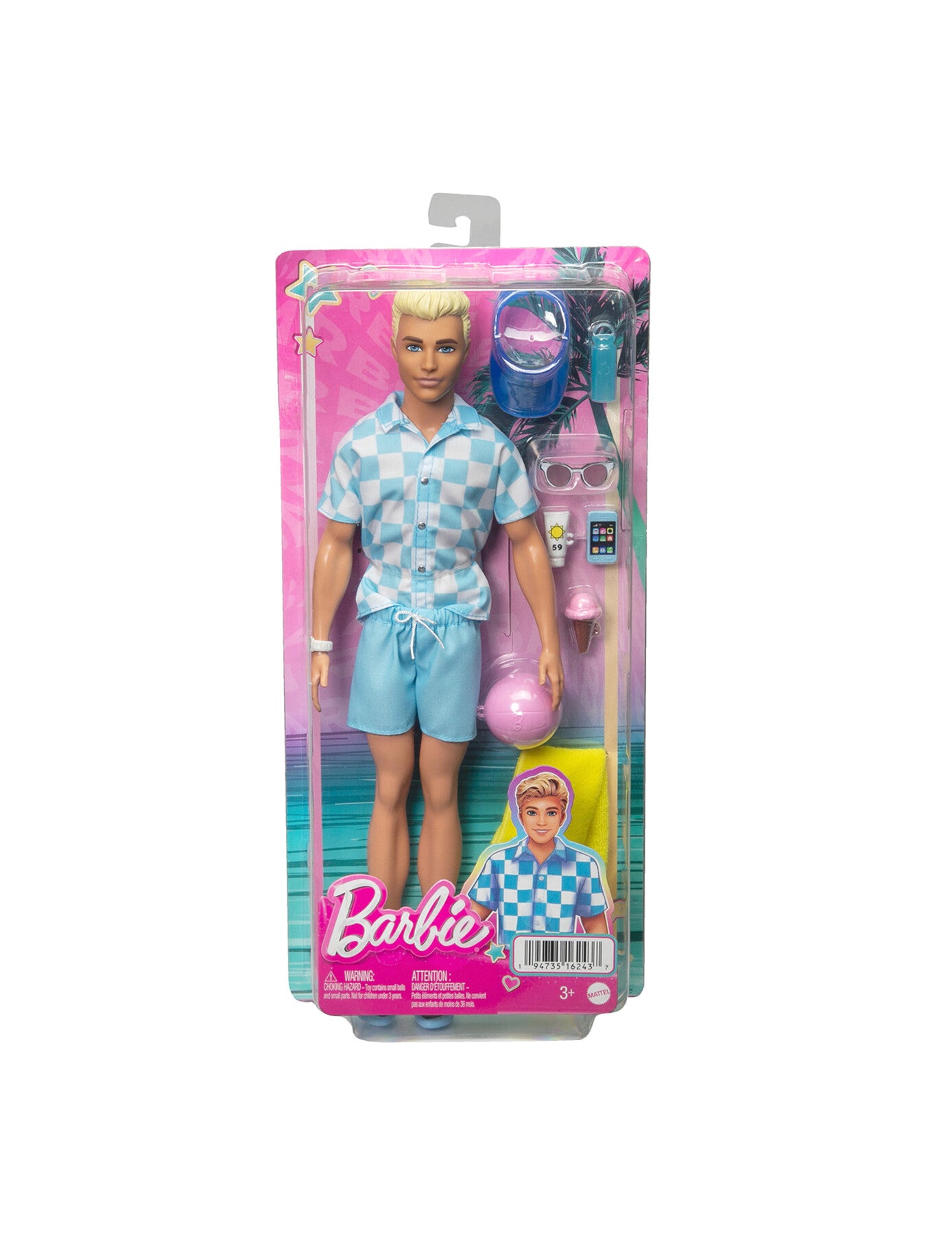 Ken Deluxe Beach Doll