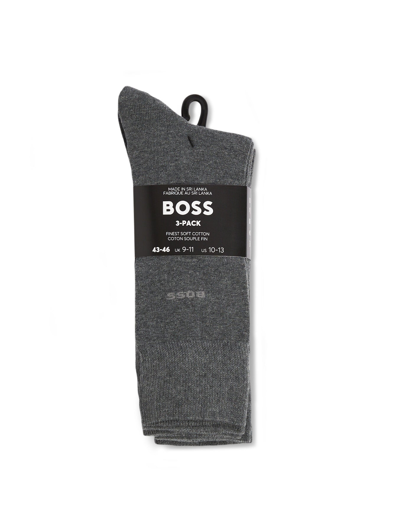 3 Pack Uni Combed Cotton Sock
