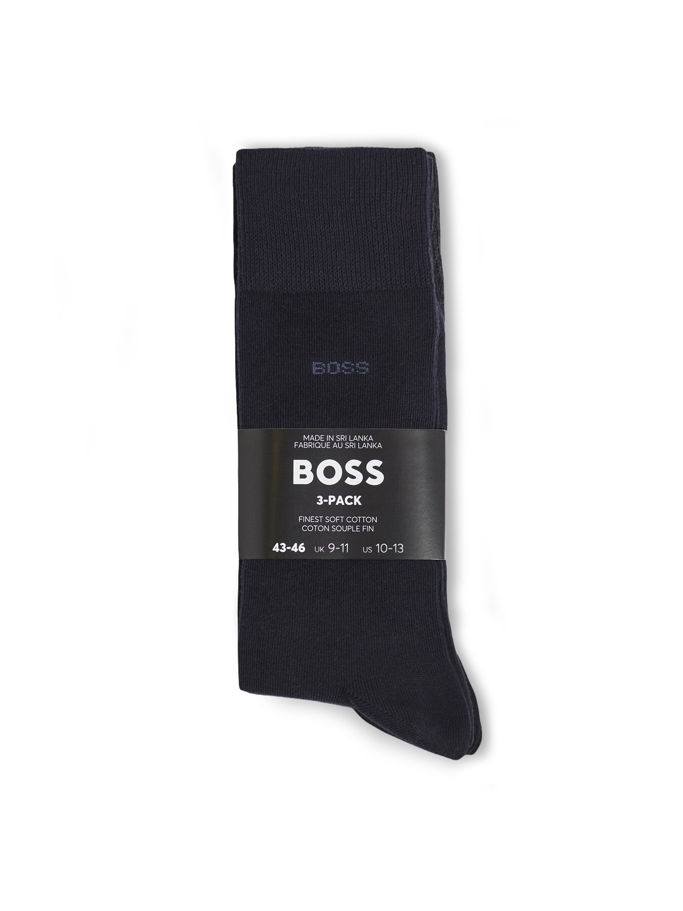 3 Pack Uni Combed Cotton Sock