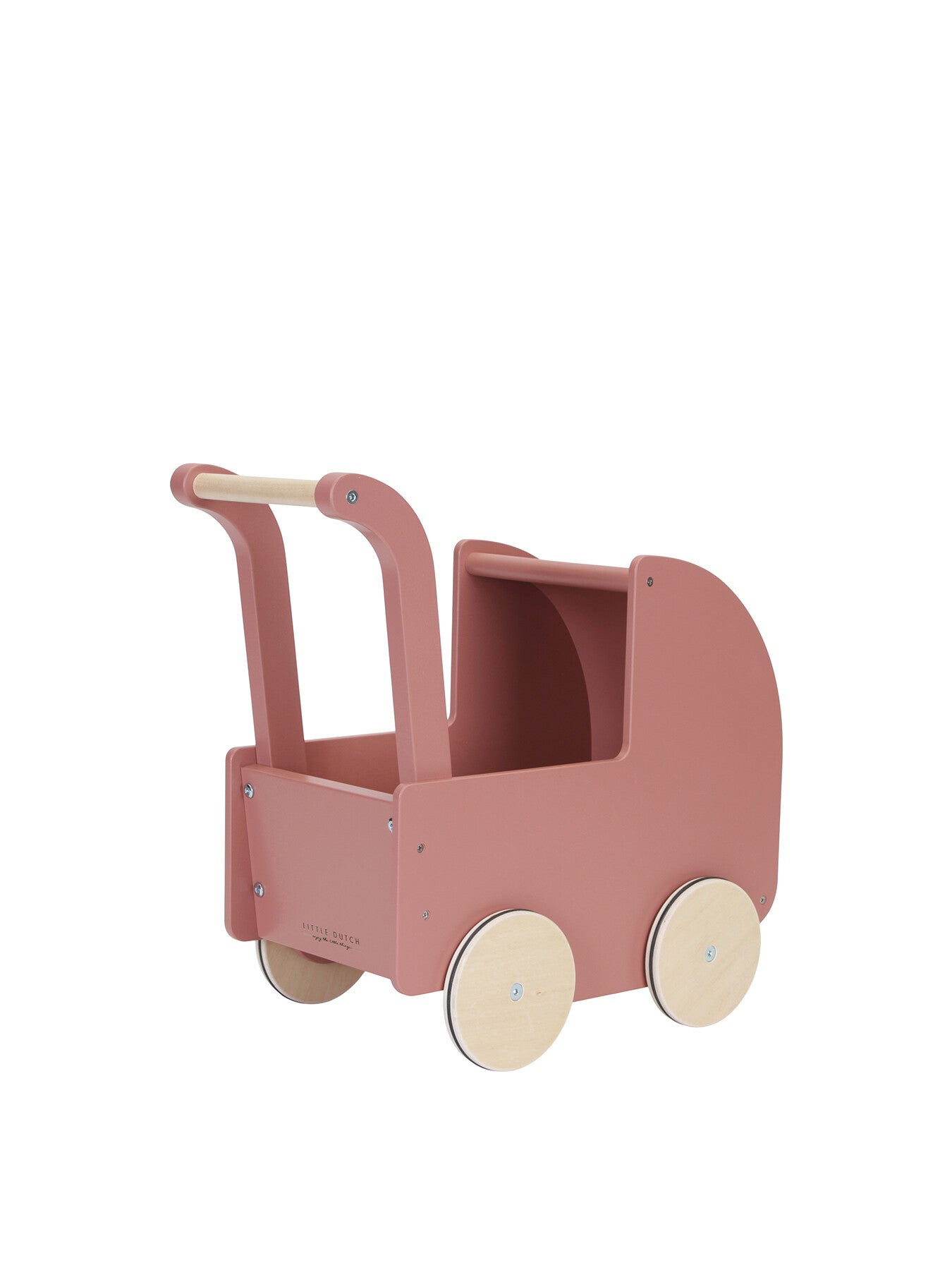 Wooden Dolls Pram