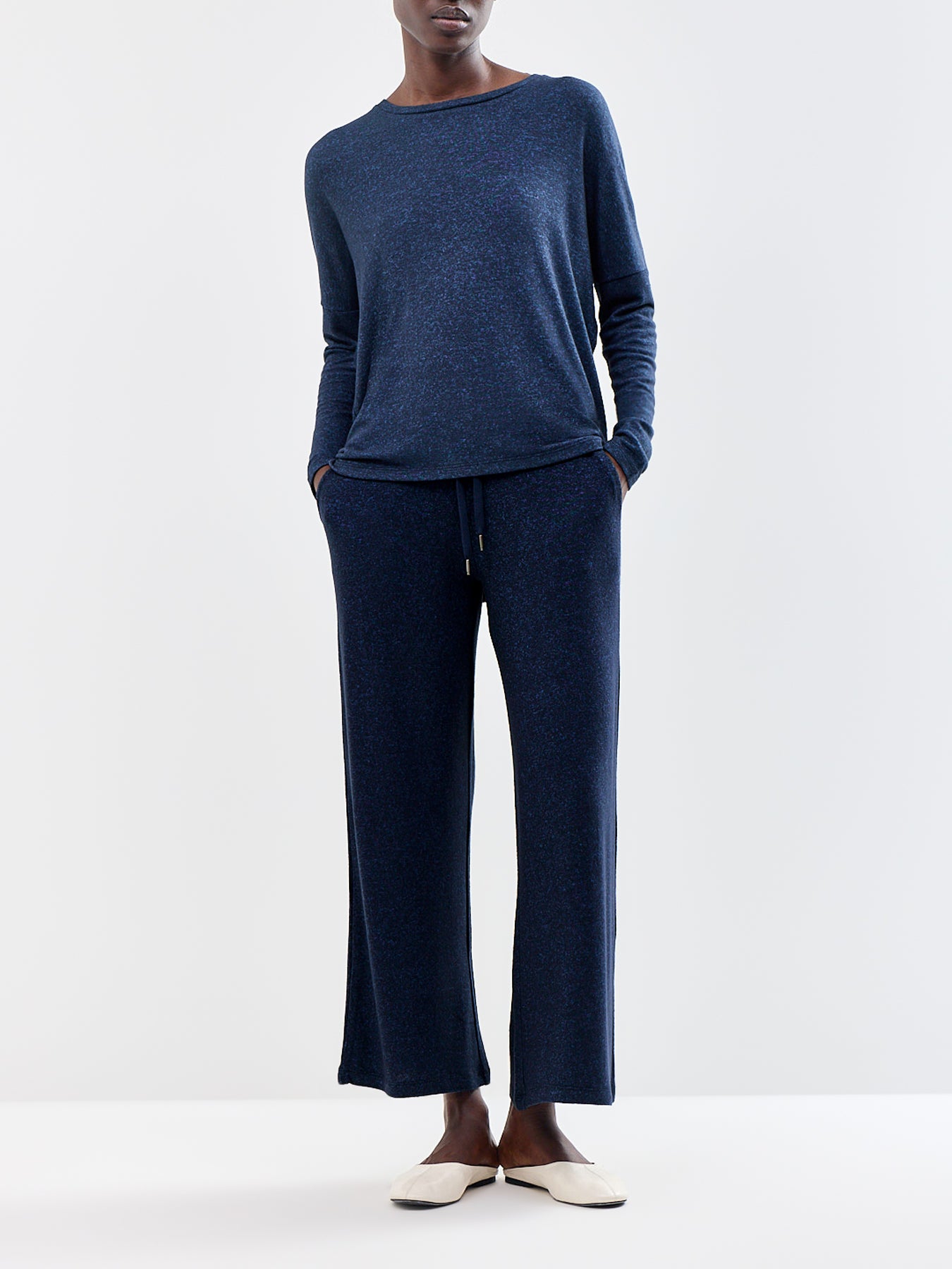 Biara 1 Long Sleeve Top Navy