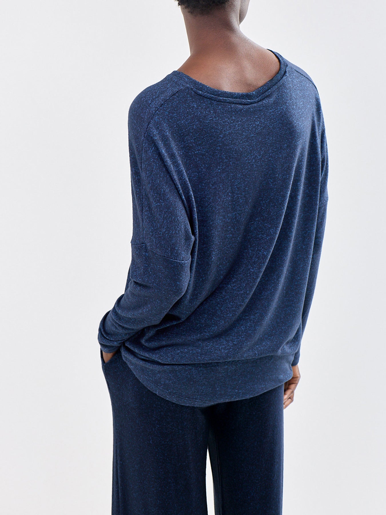 Biara 1 Long Sleeve Top Navy