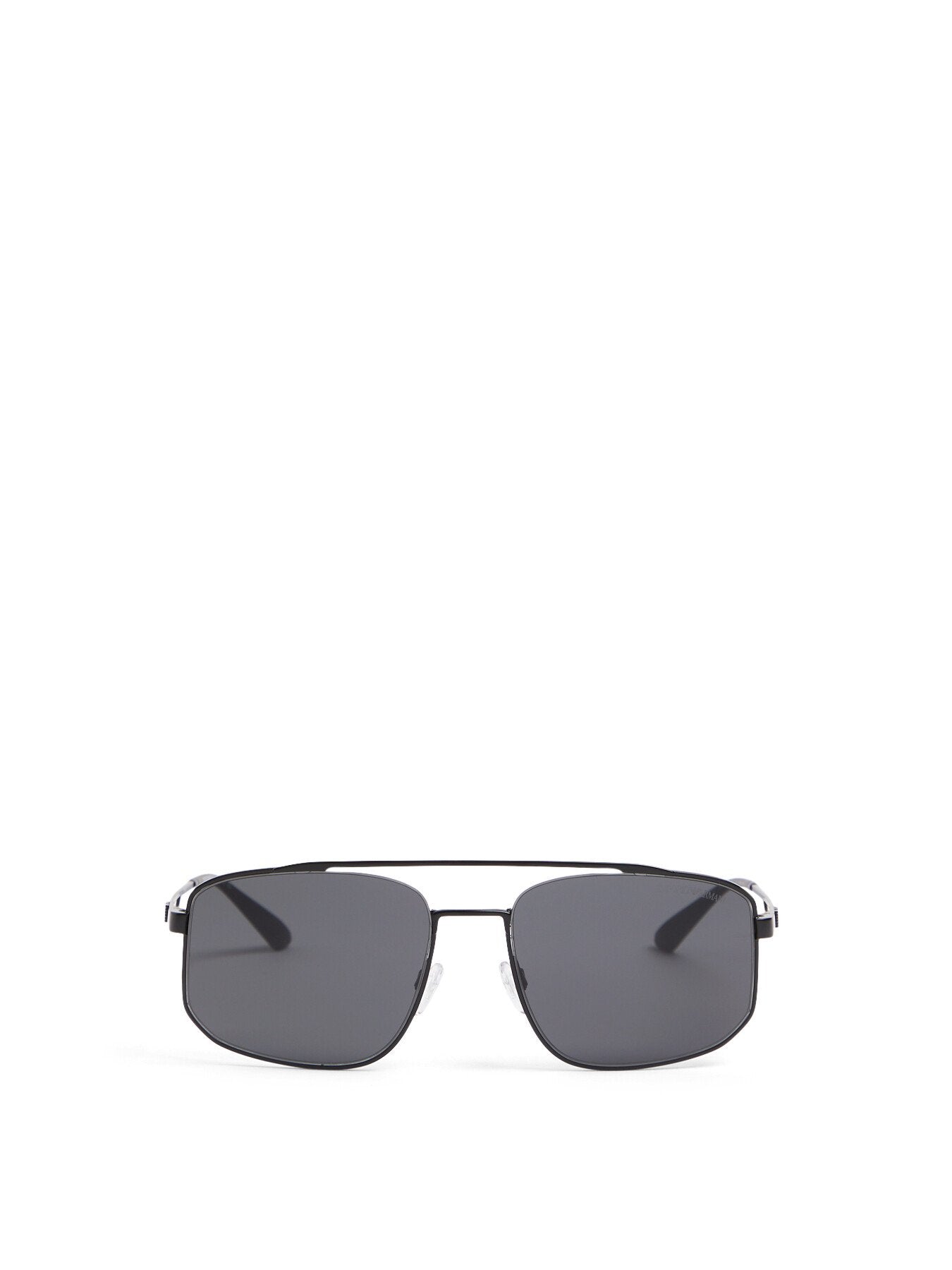 Mens Metal Double Bridge Sunglasses