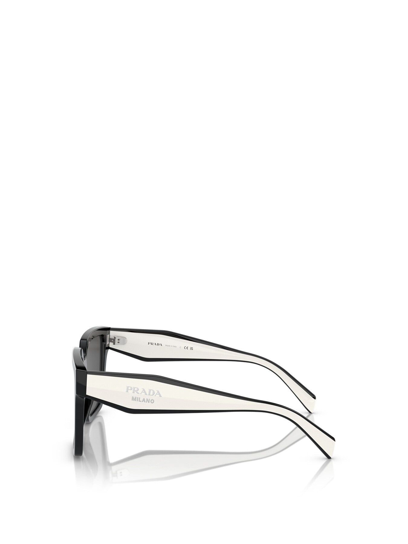 PR 24ZS Square Acetate Geometric Arm Sunglasses