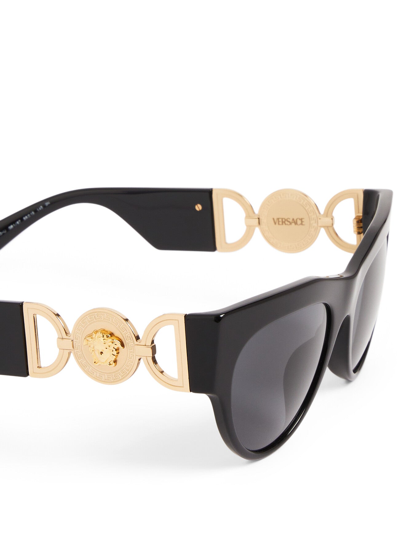 Versace Large Logo Acetate Sunglasses