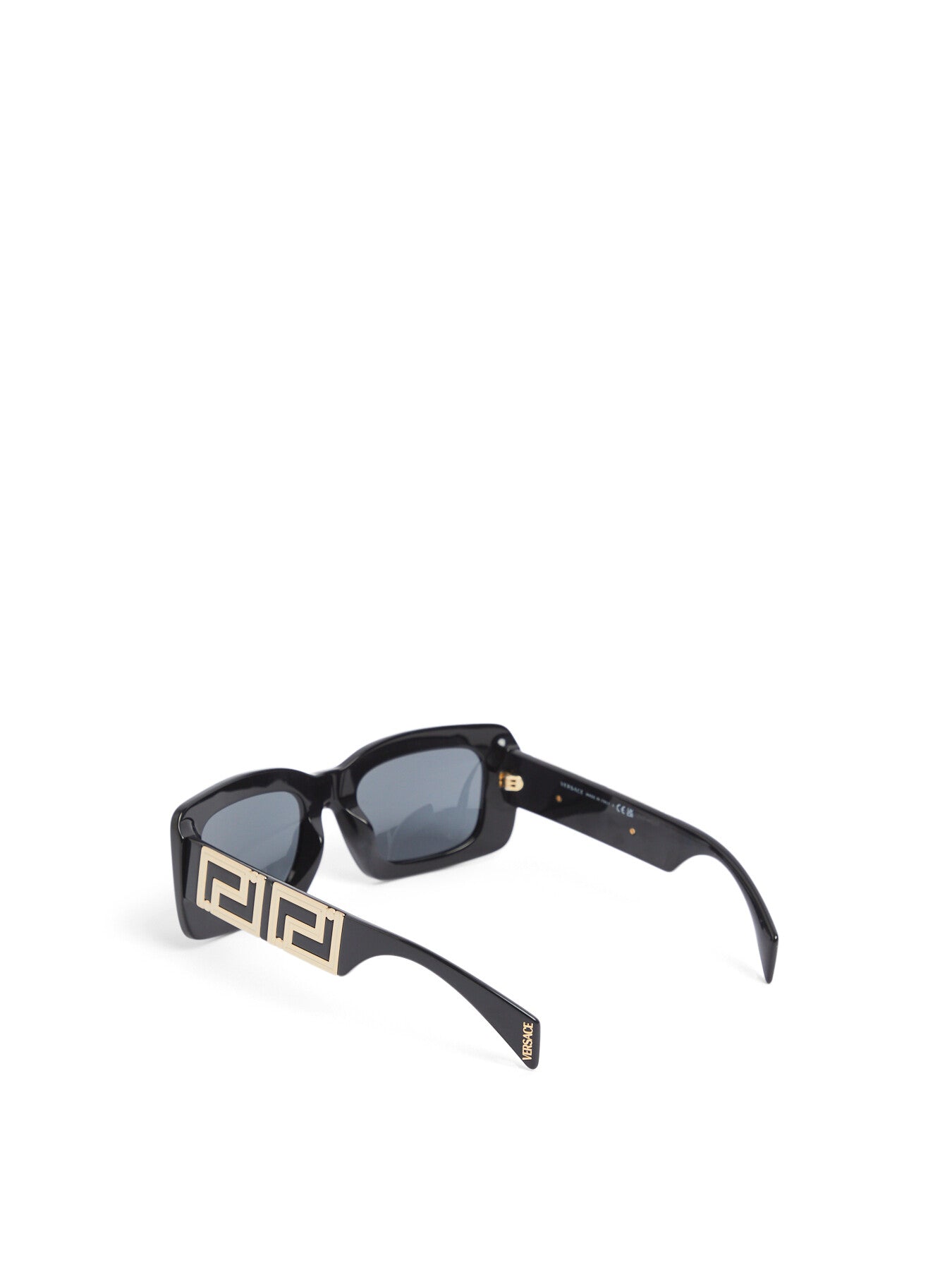 Rectangular Slim Acetate Sunglasses