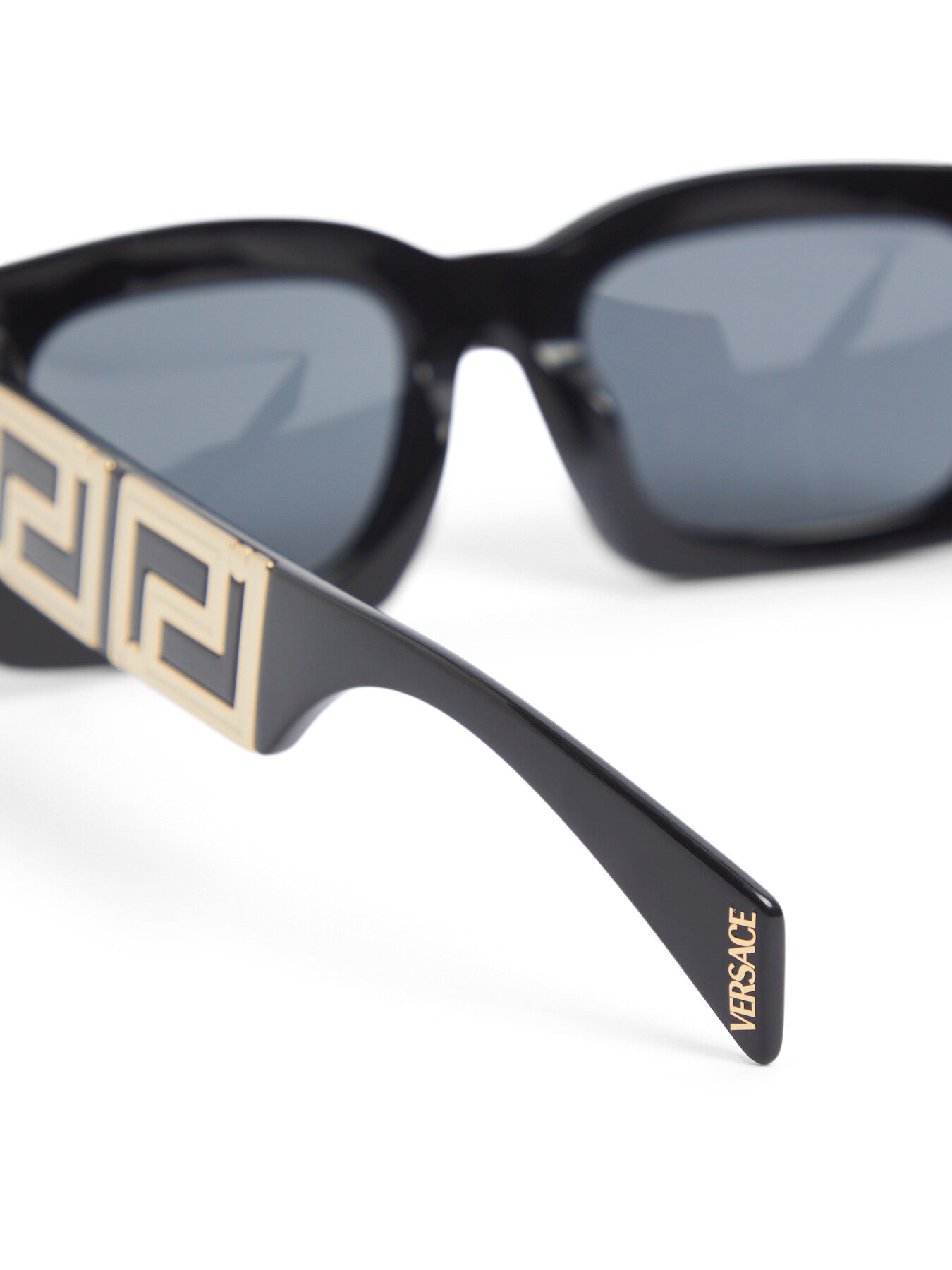 Rectangular Slim Acetate Sunglasses