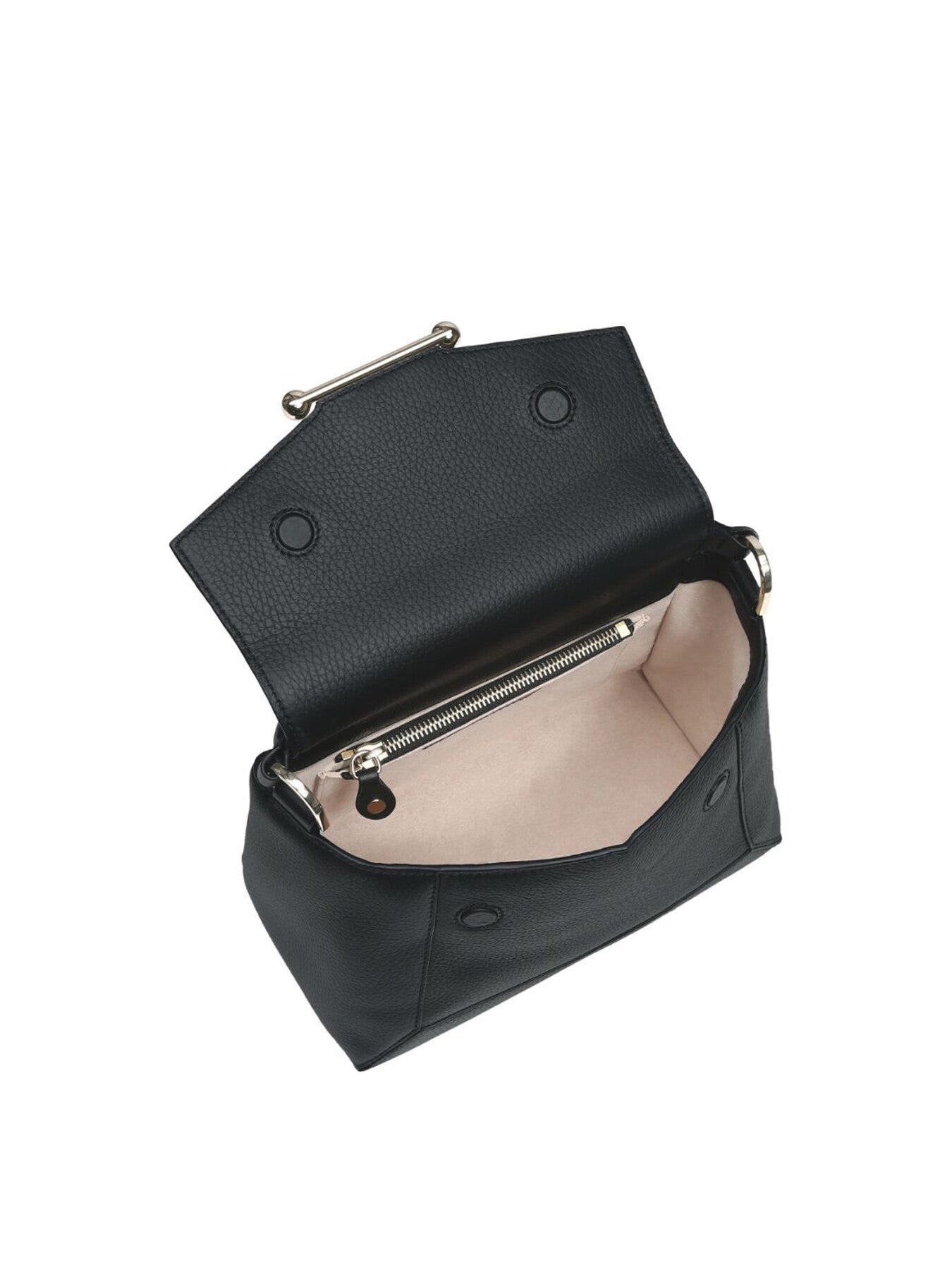 MOSAIC TOP HANDLE - W GRAIN LEATHER