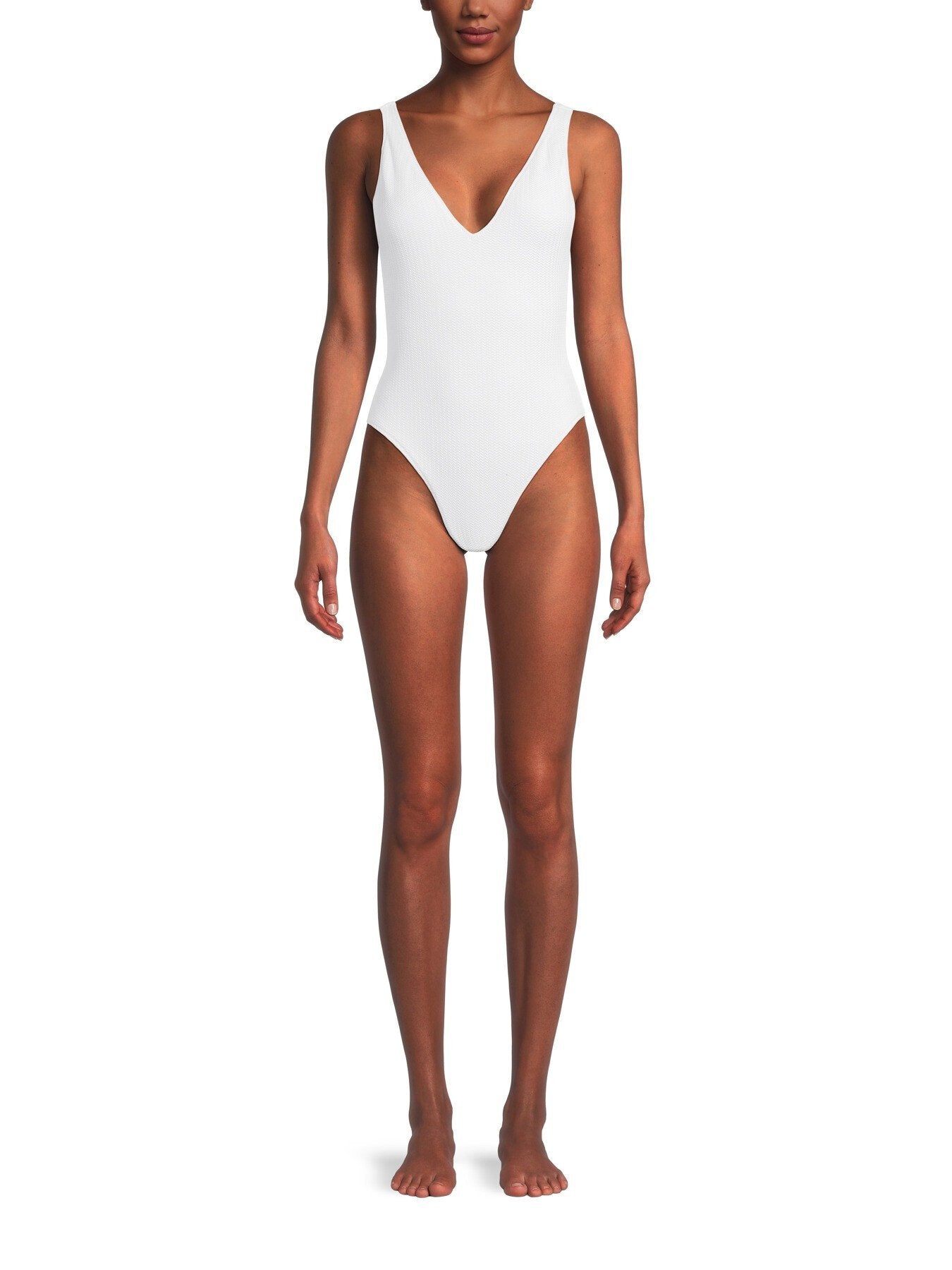 Deep V Neck Bodysuit