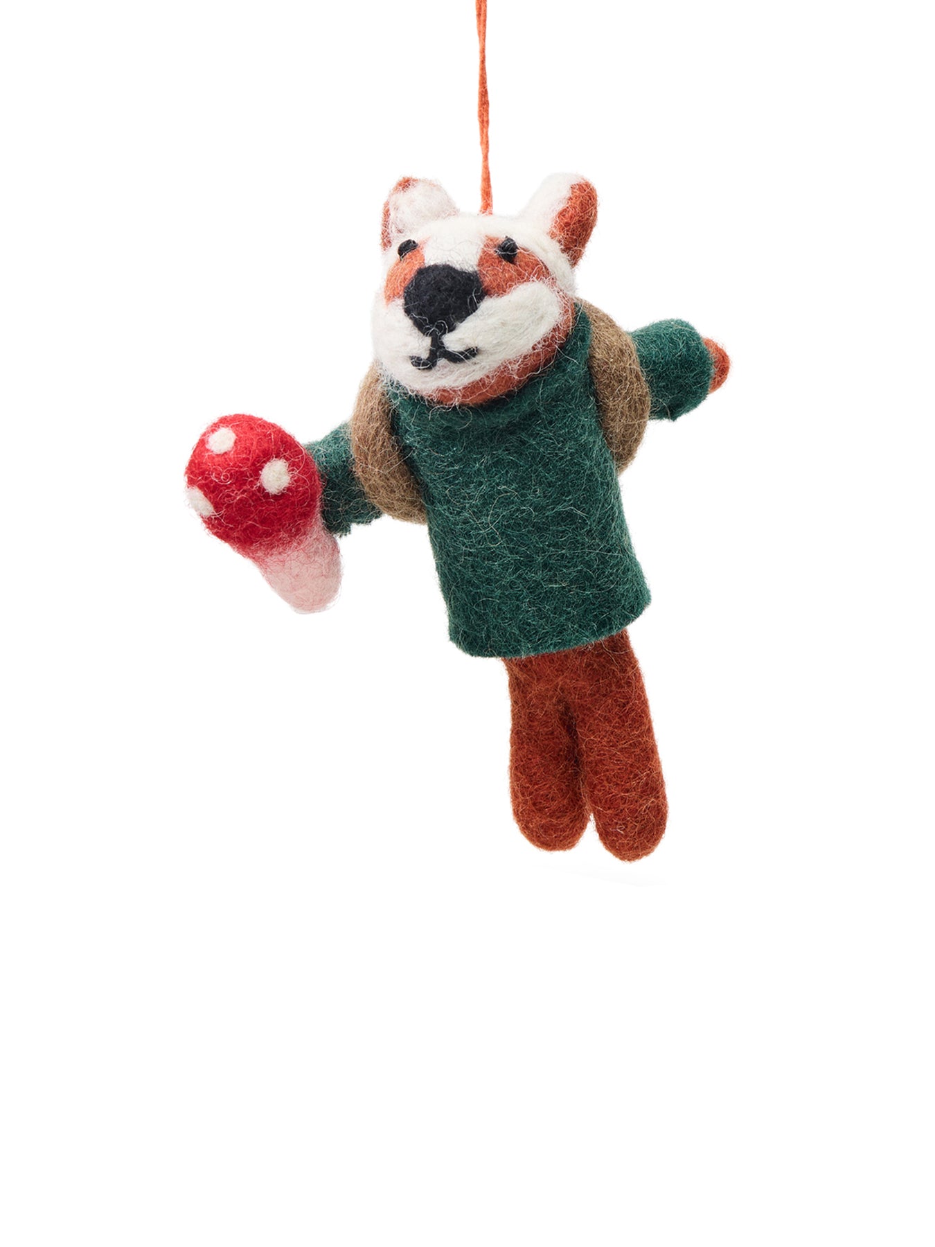 Frankie Foraging Fox Christmas Tree Hanging Decoration