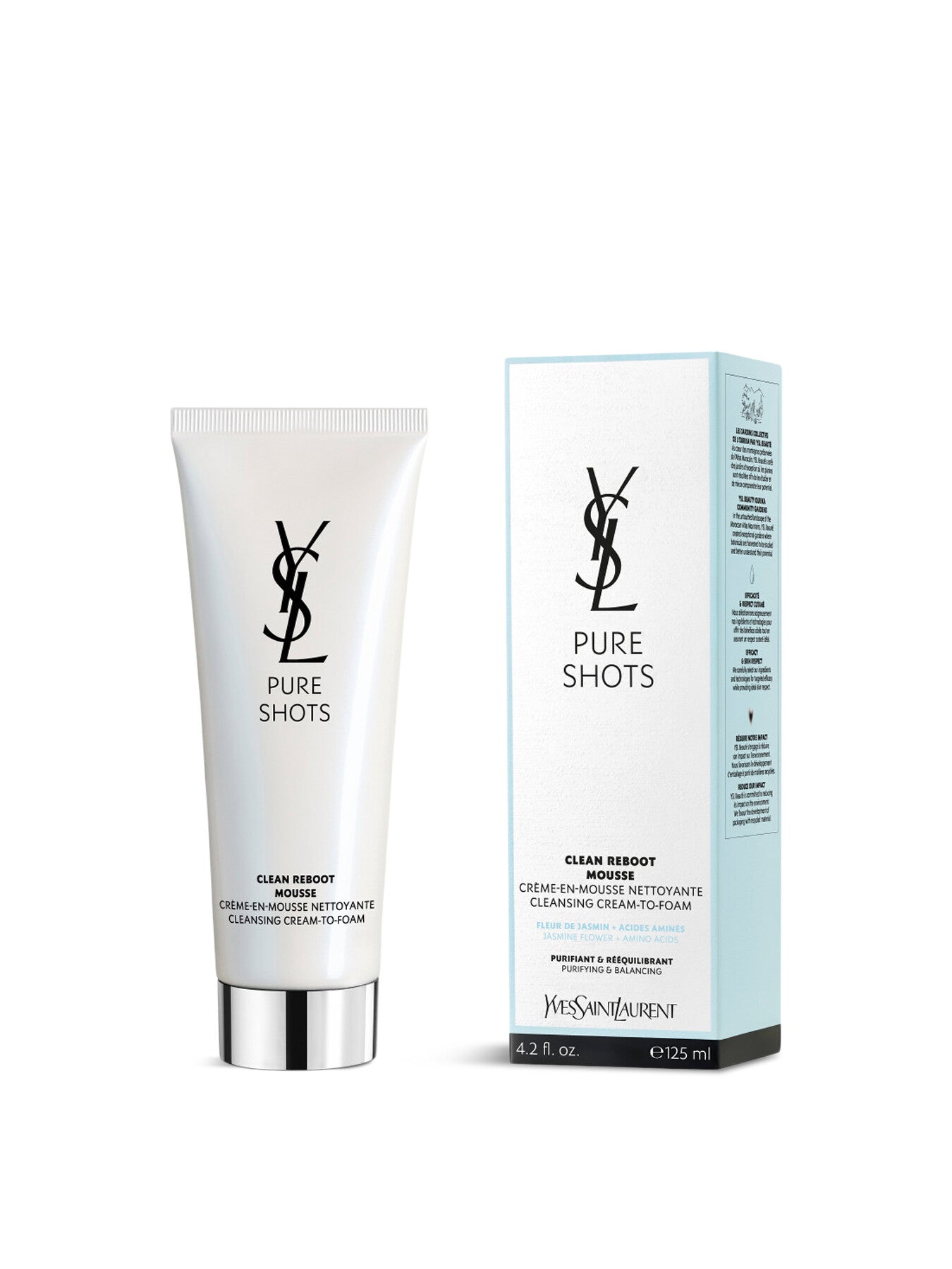 YSL Pure Shots Clean Reboot cleanser 125ml