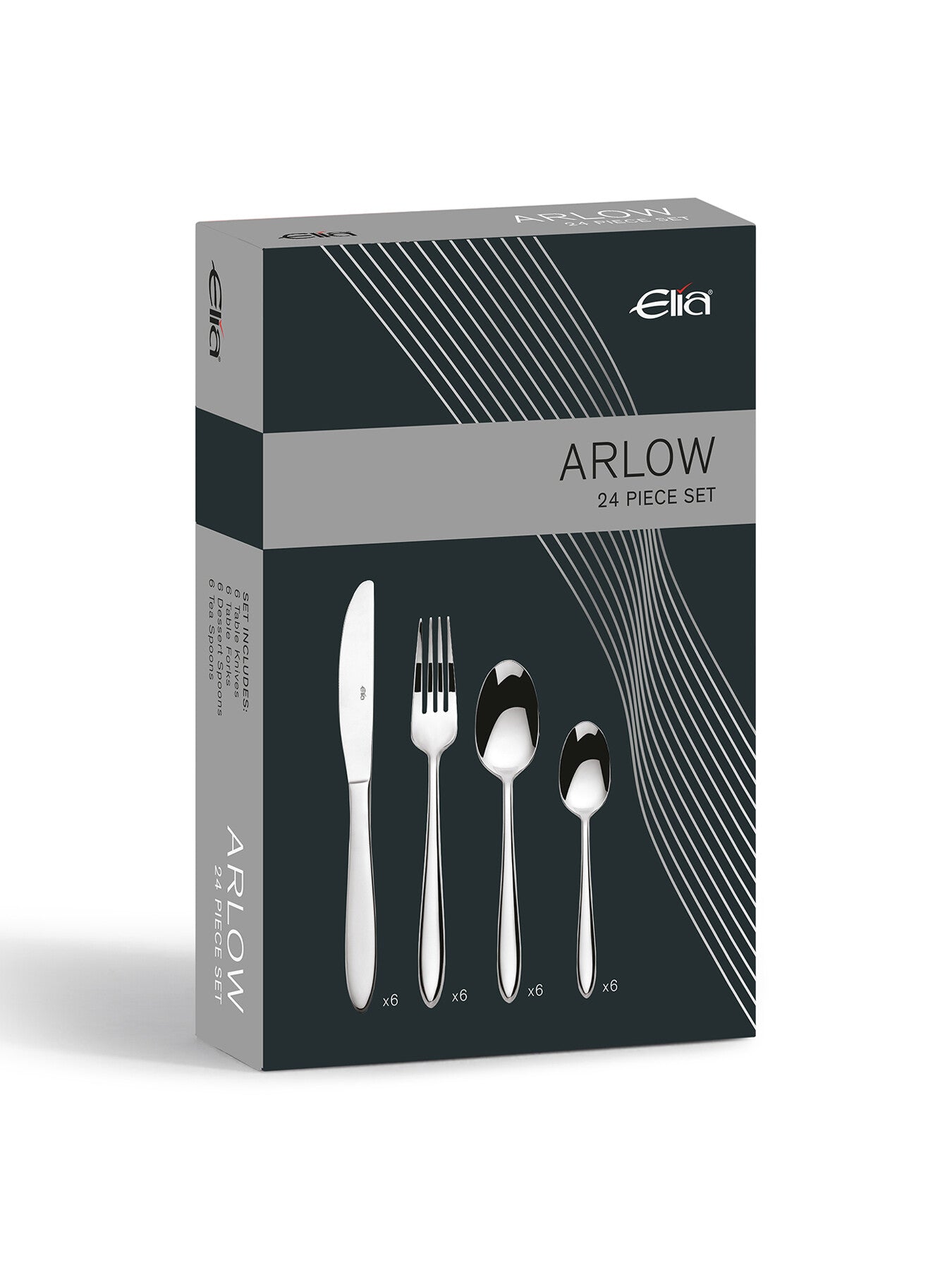 Arlow 24 Piece Cutlery Set