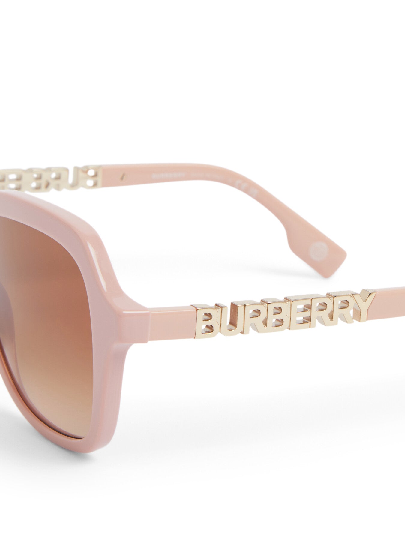 Burberry Logo Acetate Thin Sunglasses