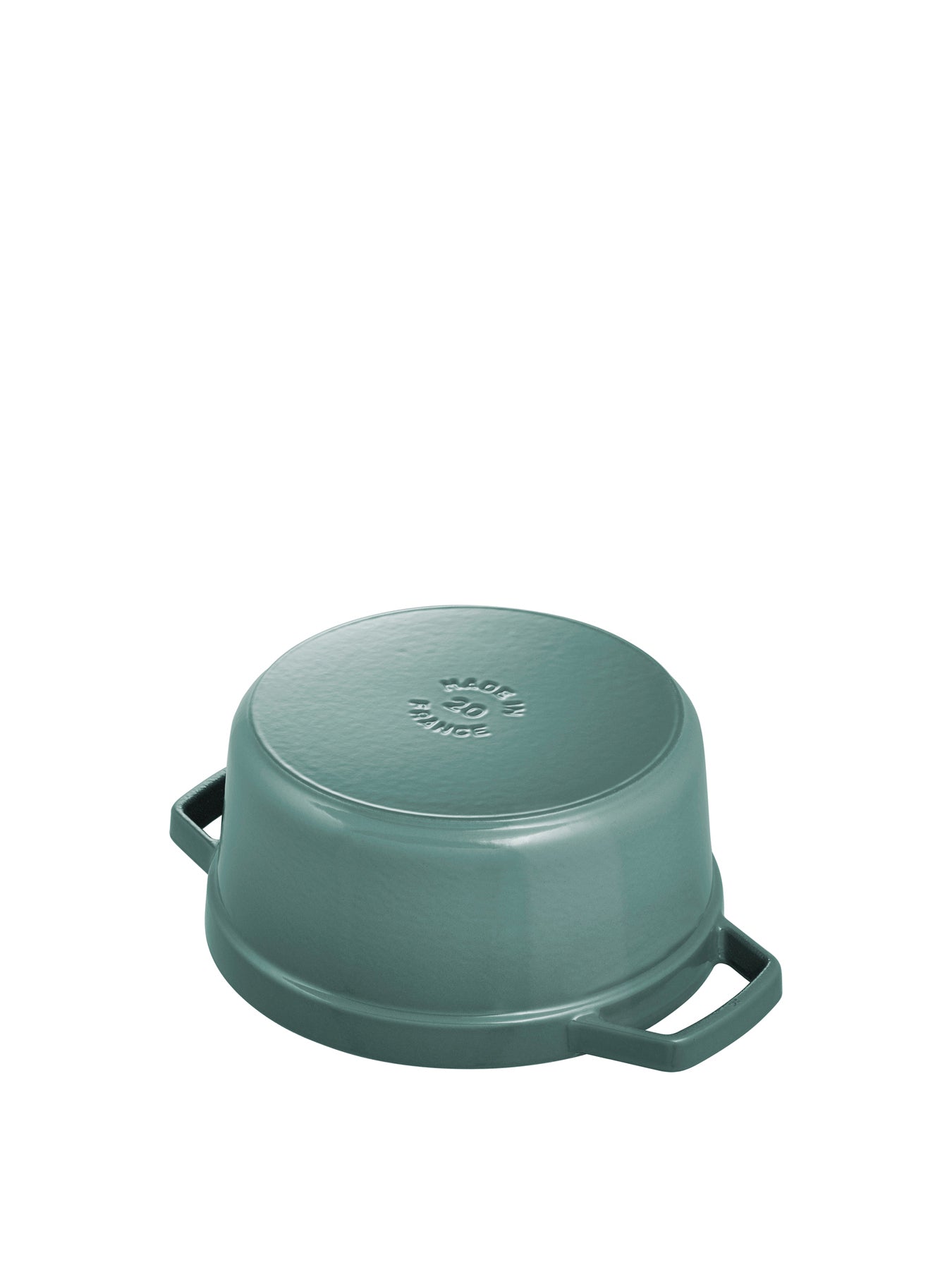 Round Cast Iron Cocotte Eucalyptus 20cm