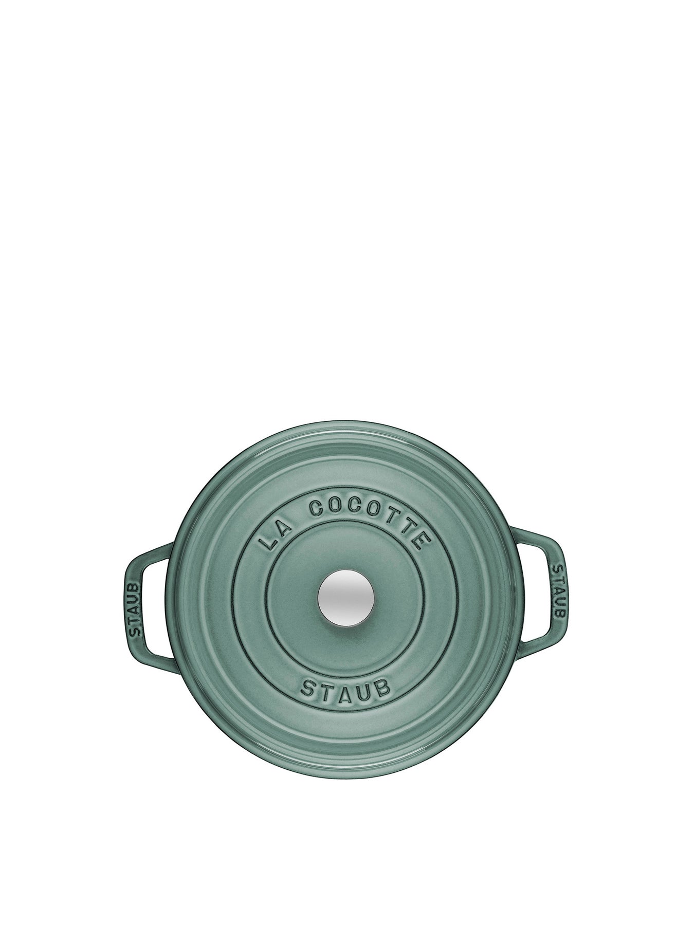 Round Cast Iron Cocotte Eucalyptus 26cm