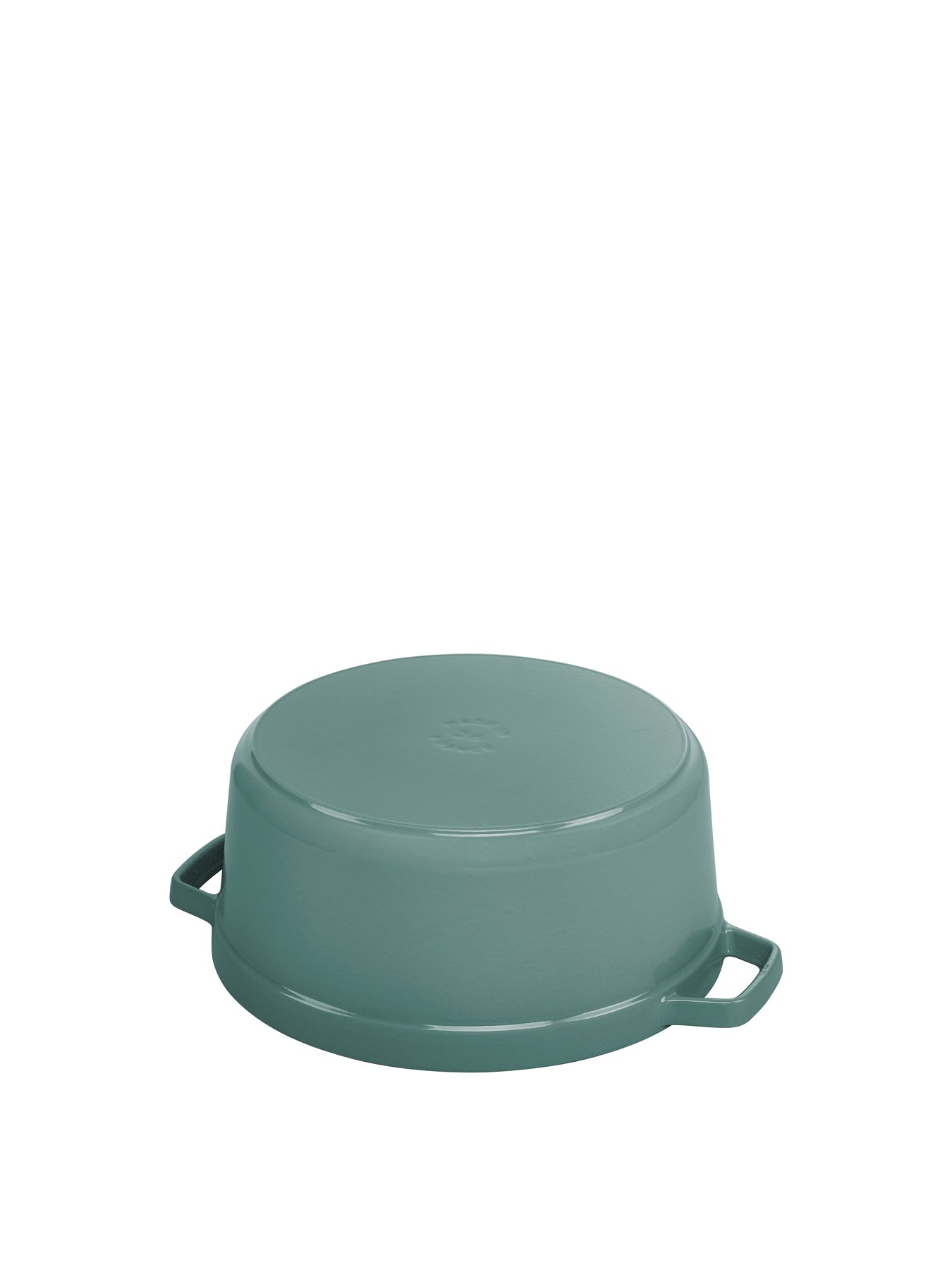 Round Cast Iron Cocotte Eucalyptus 26cm