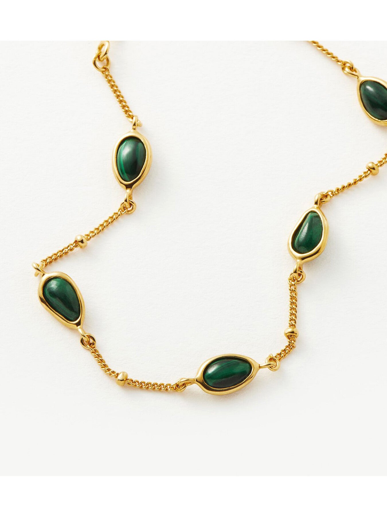 Green Malachite Stone Bracelet